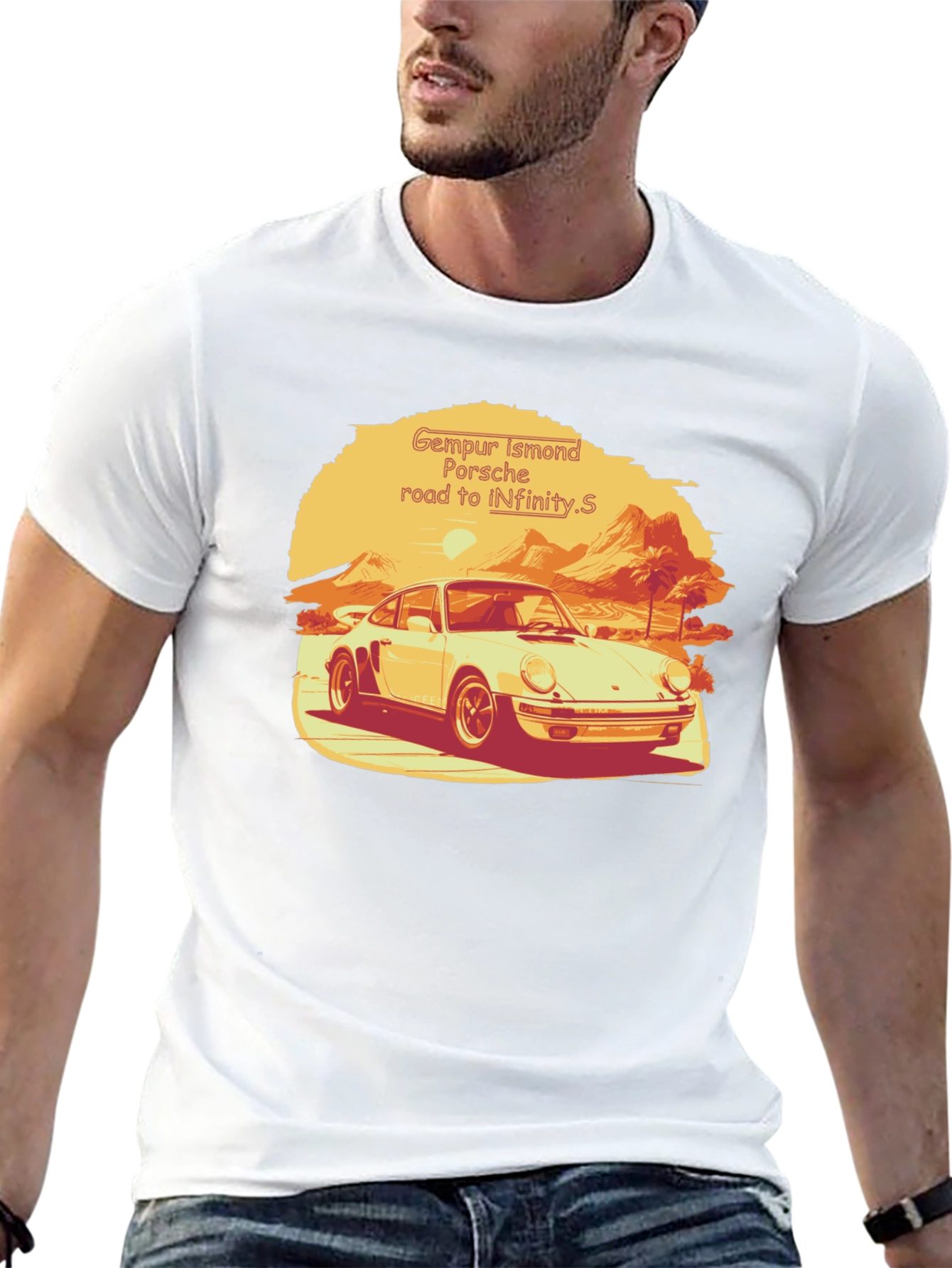 Porsche Road to Infinity T-Shirt