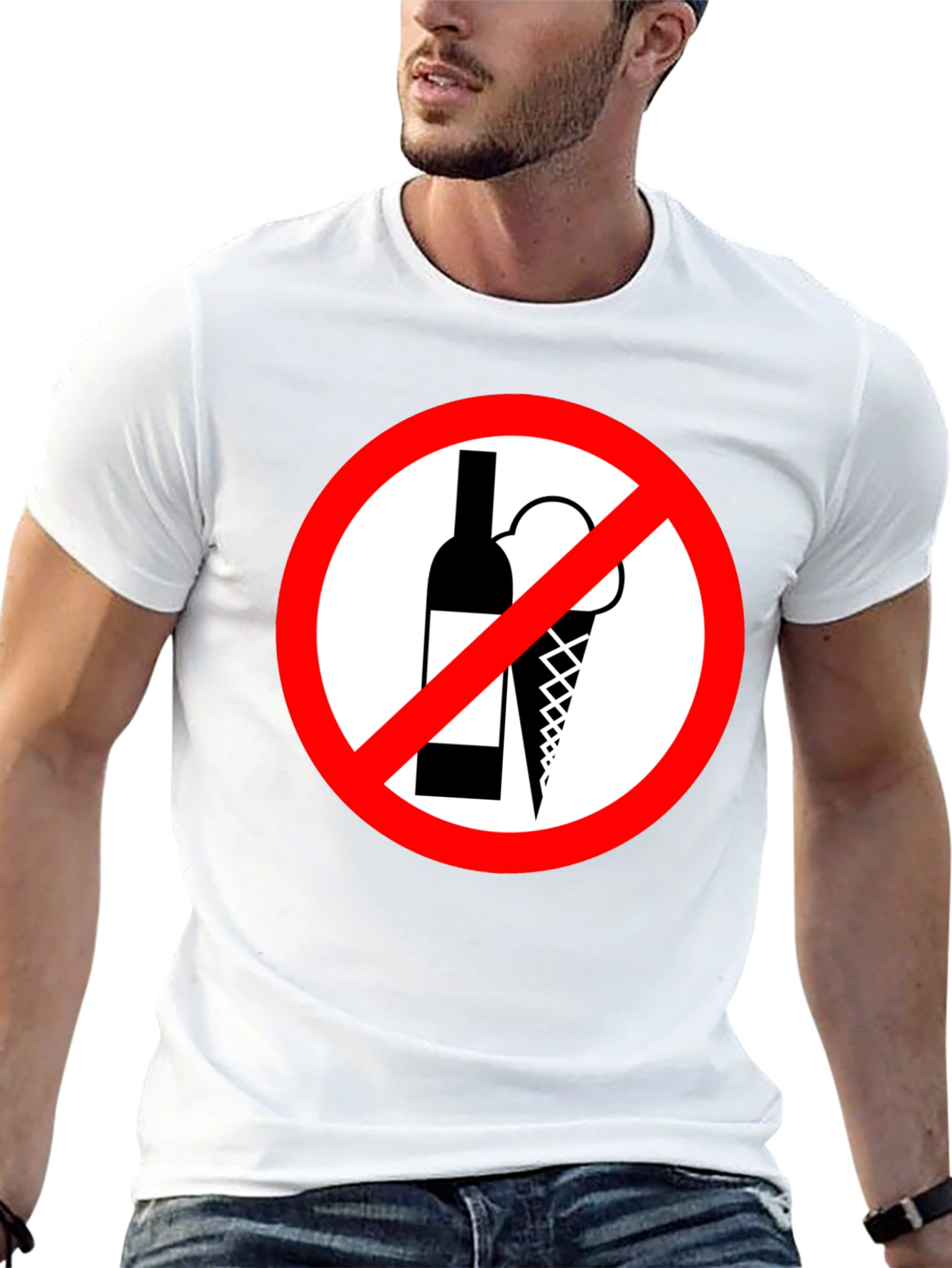 No Wine No Ice Cream T-Shirt