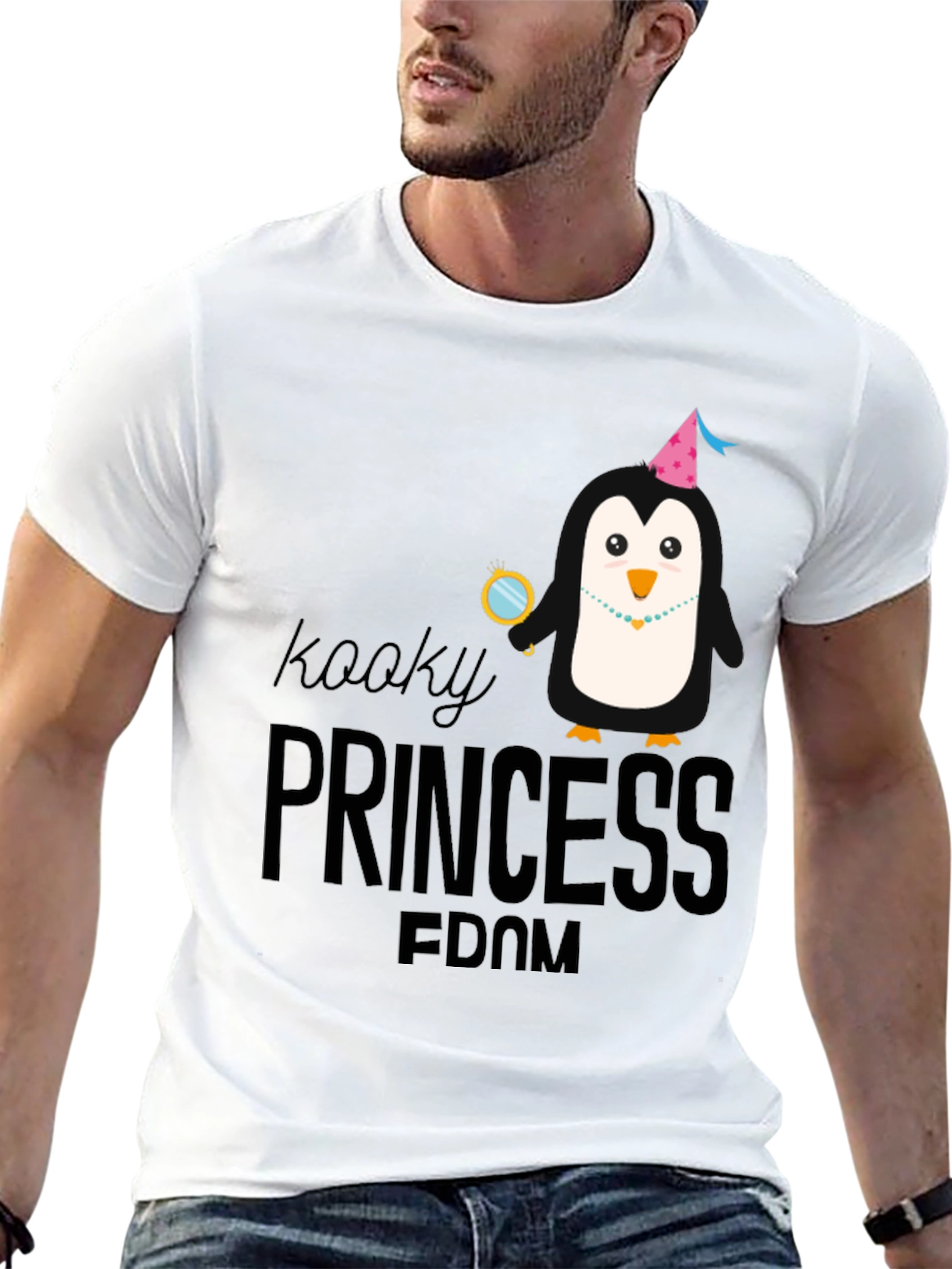 Kooky Princess-Dom Black T-Shirt