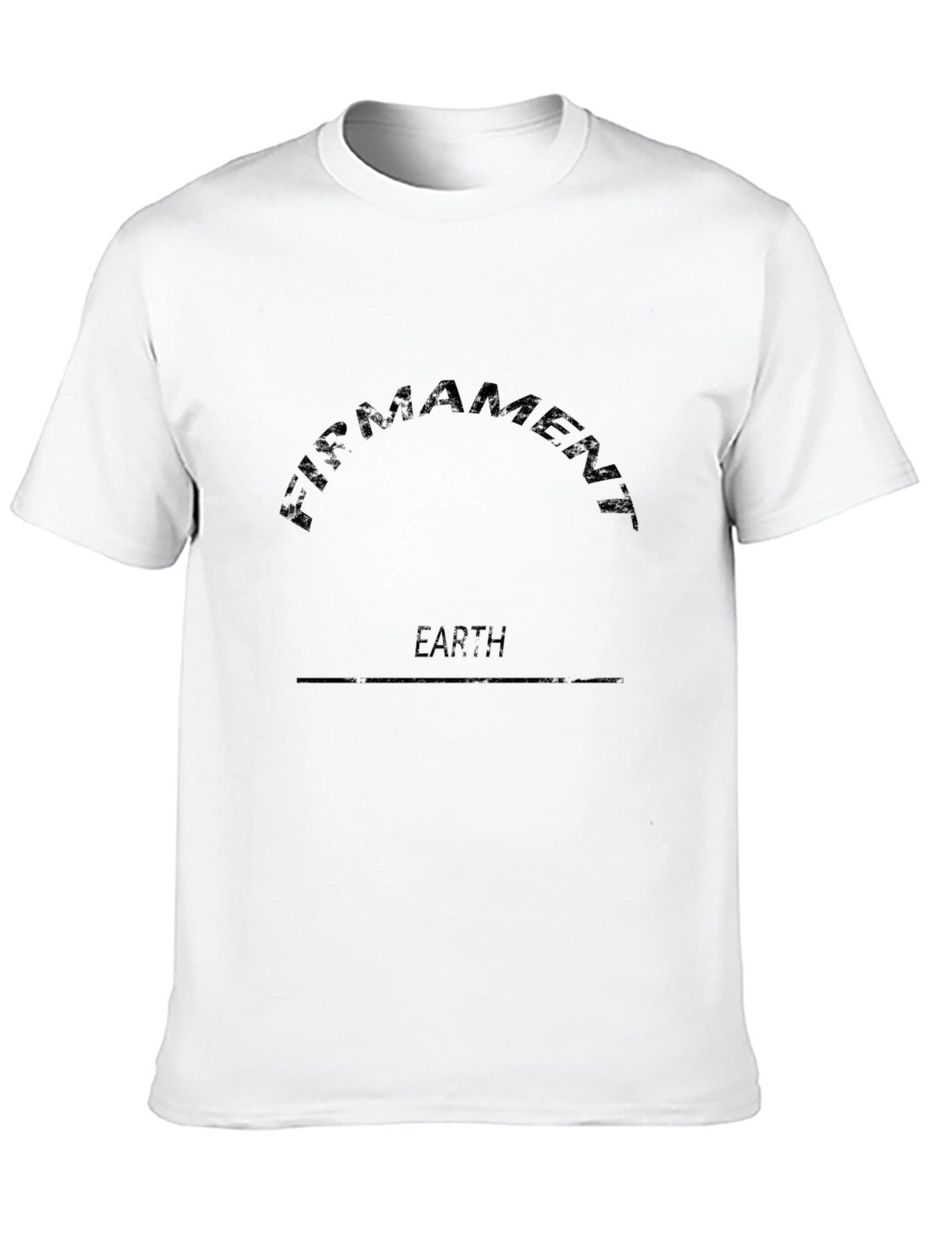 Firmament Earth Black T-Shirt