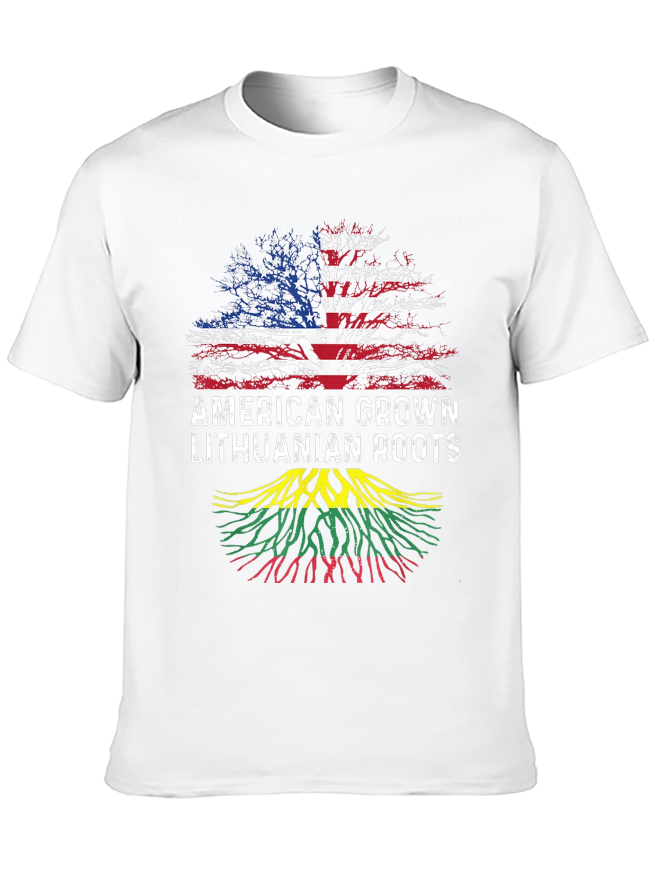 American Grown Lithuanian Roots T-Shirt