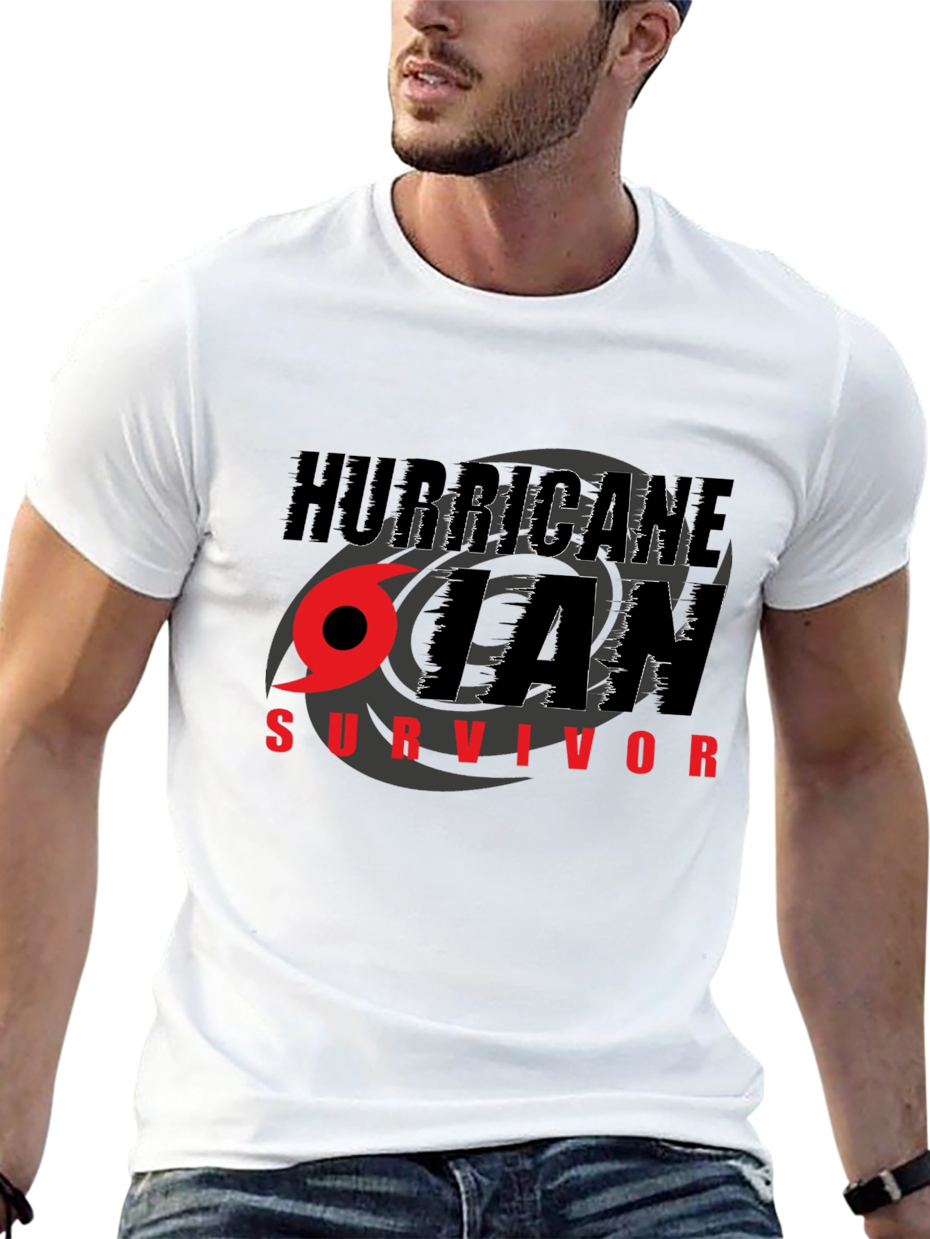 Hurricane Ian Survivor Graphic Tee