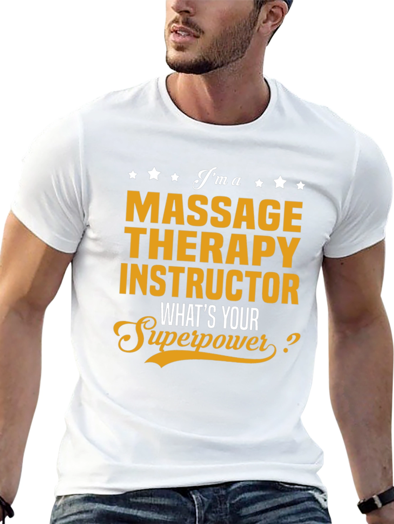 Massage Therapy Instructor Superpower T-Shirt
