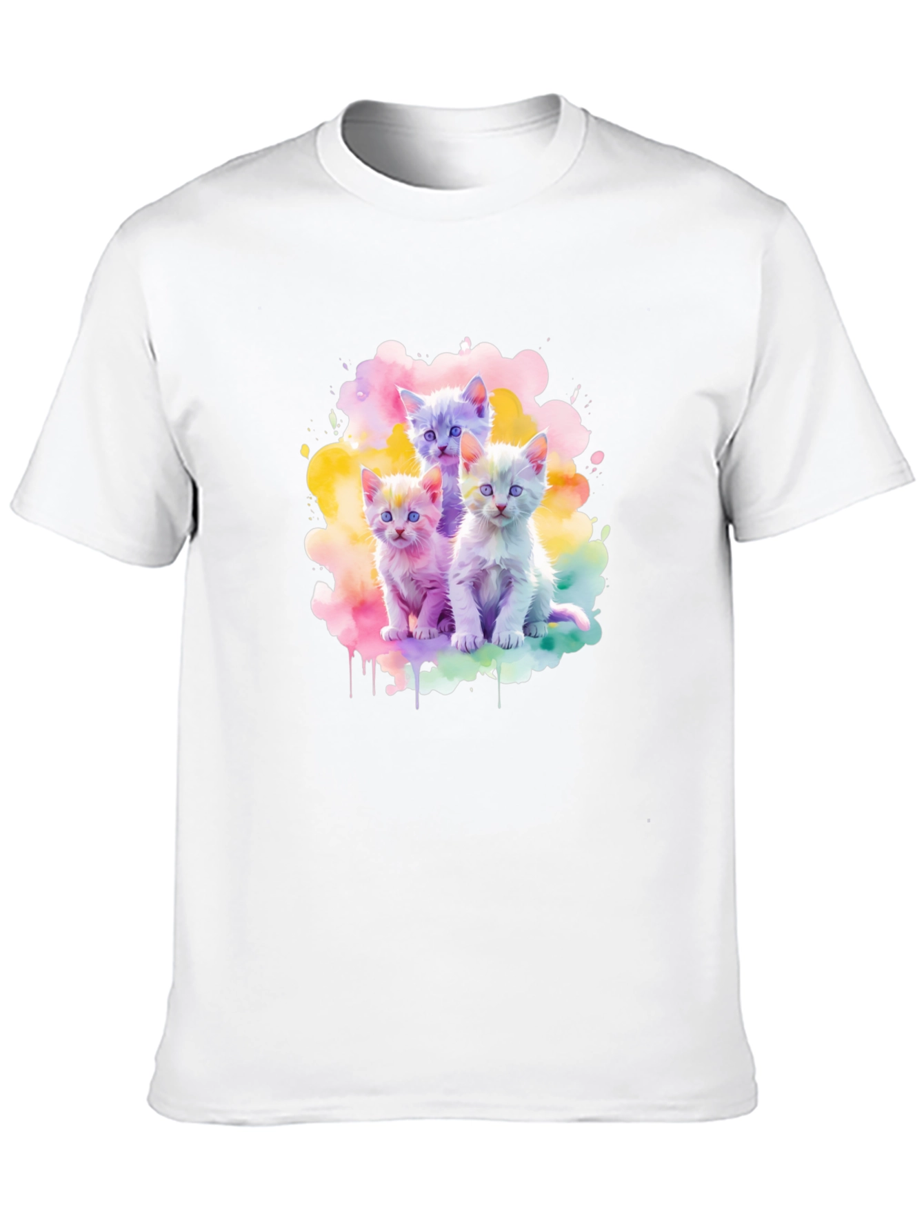 Watercolor Kittens T-Shirt