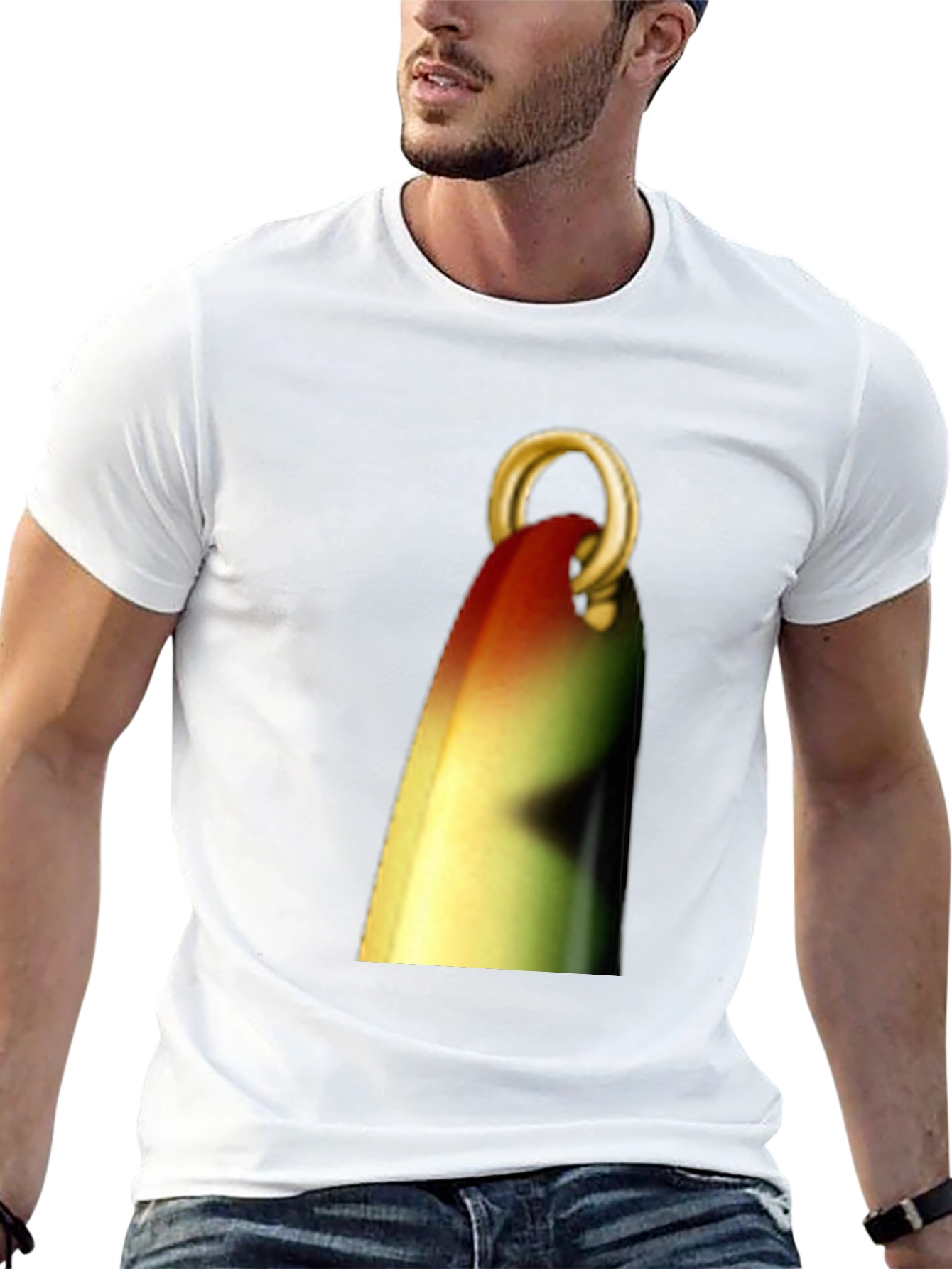 Fishing Lure Graphic Tee - Anglers Black T-Shirt