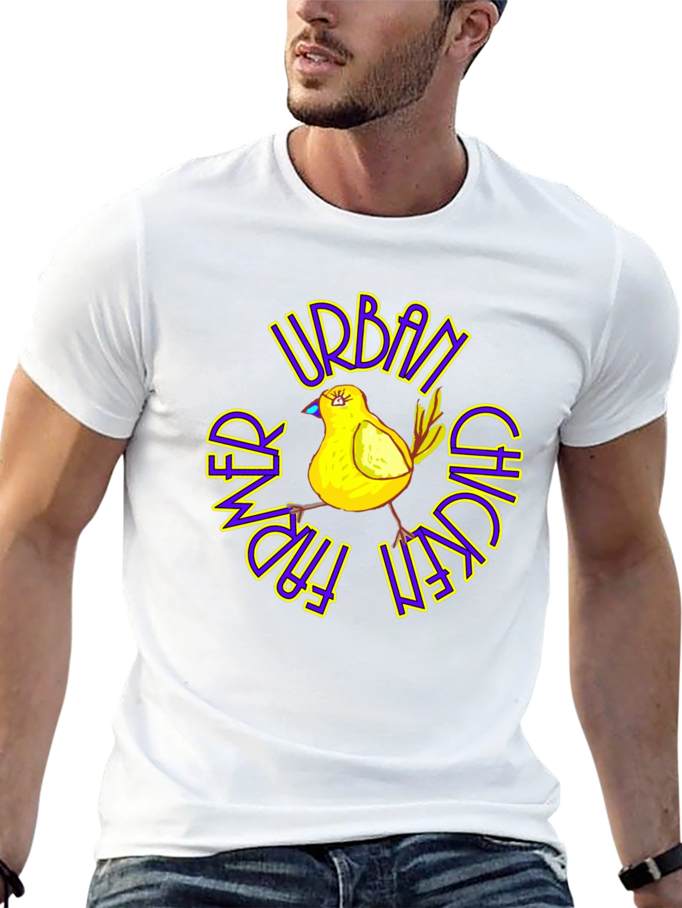 Urban Farmer Friend Chick T-Shirt