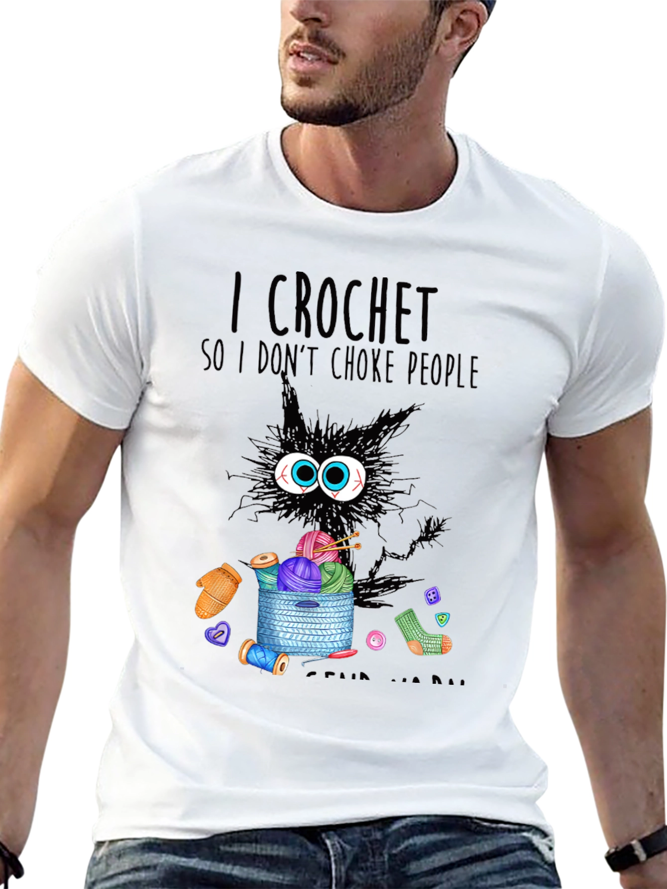I Crochet Funny Graphic T-Shirt
