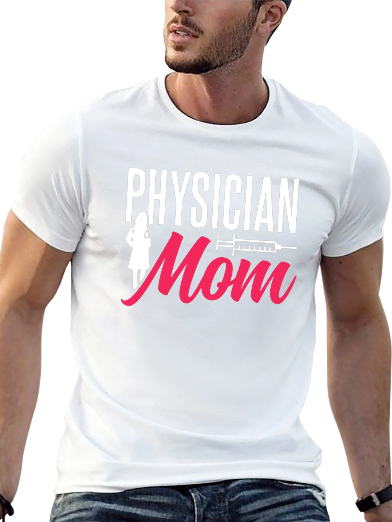 Physician Mom T-Shirt - Doctor Nurse Medical Gift