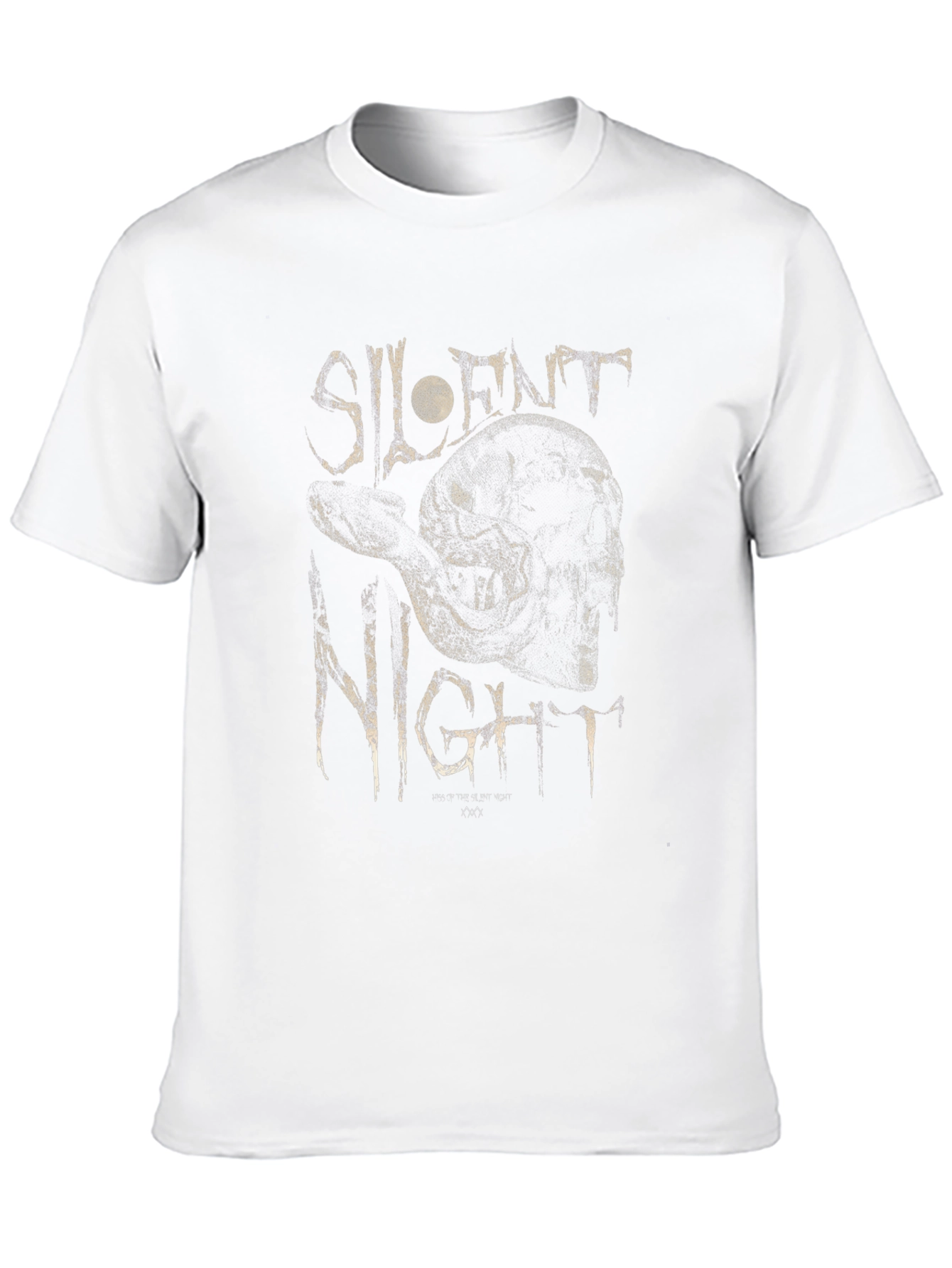 Silent Night Skull T-Shirt