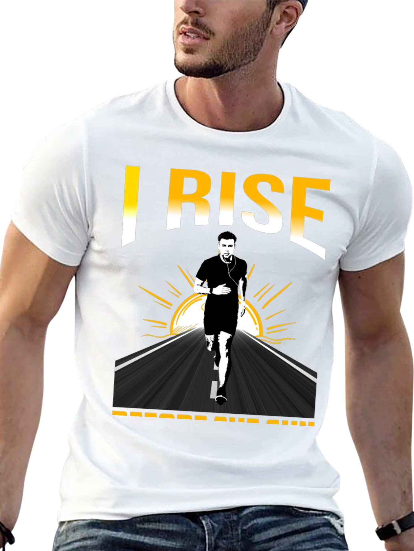 I Rise Before The Sun Running T-Shirt