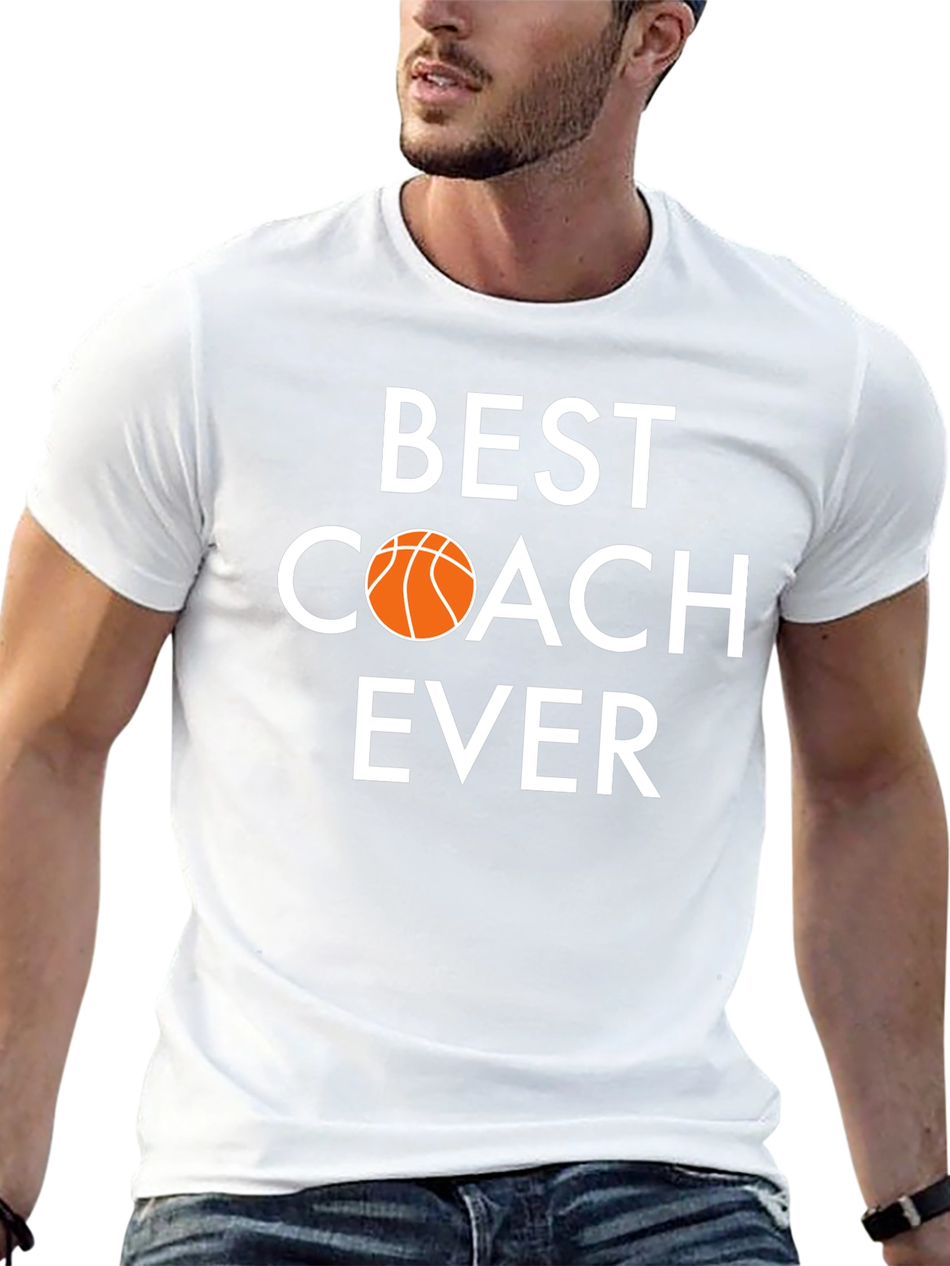 Best Coach Ever T-Shirt - Basketball Gift