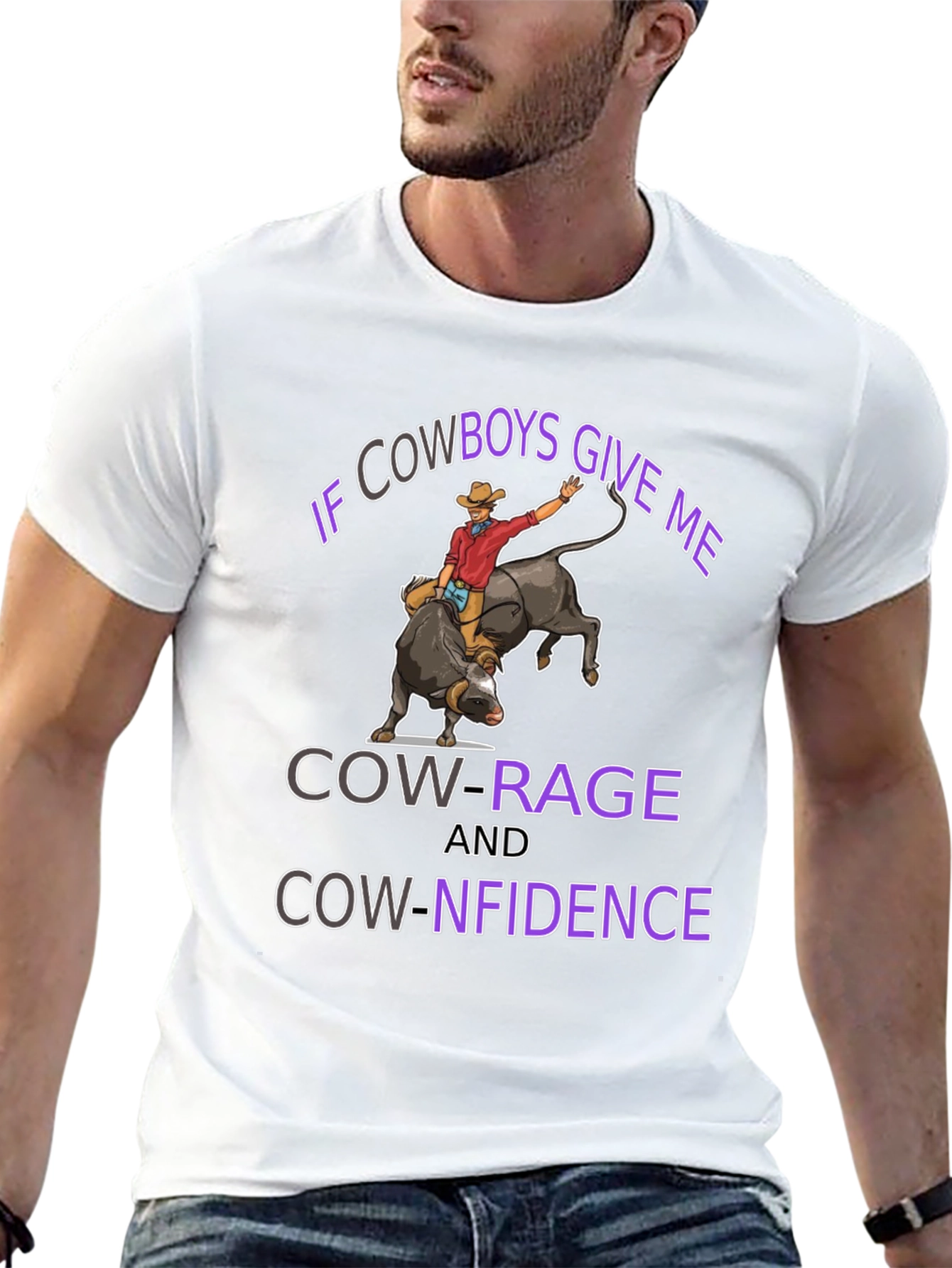 Cowboy Humor Graphic Tee