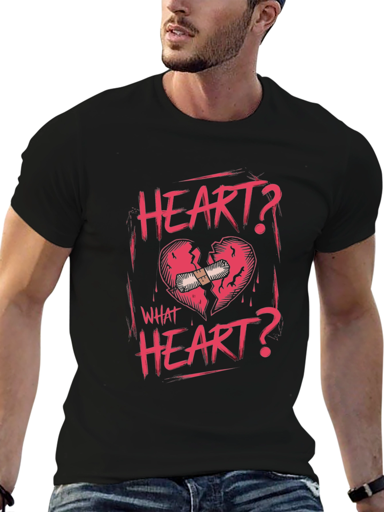 Heart? What Heart? Graphic T-Shirt