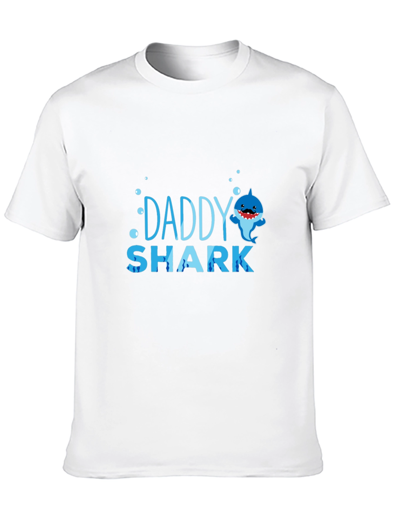 Daddy Shark Graphic Tee - Black