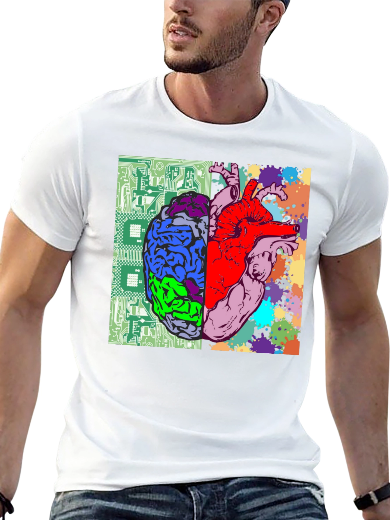 Brain Heart Logic T-Shirt