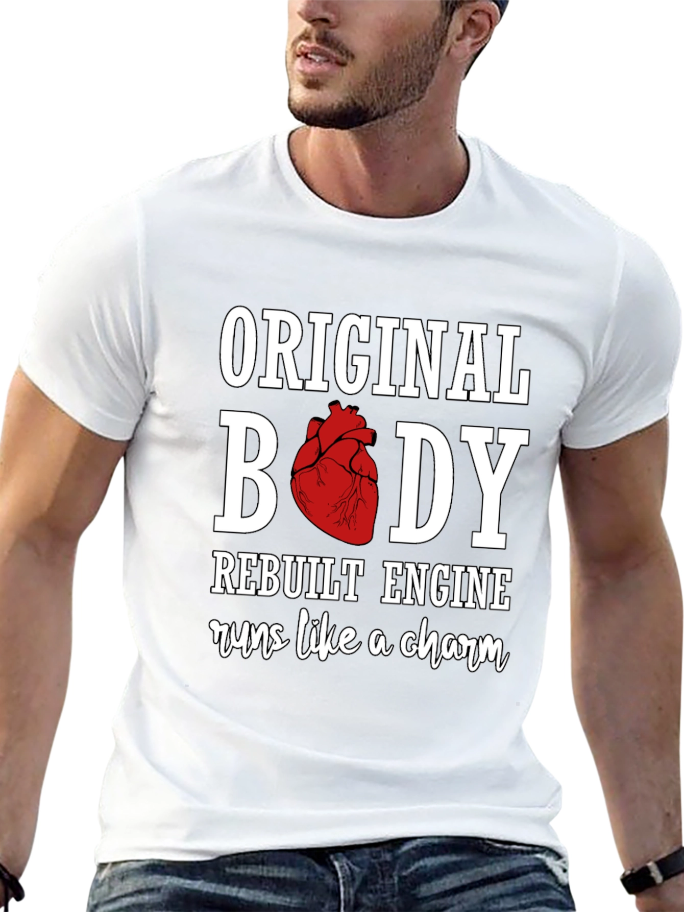Original Body Rebuilt Engine Novelty T-Shirt