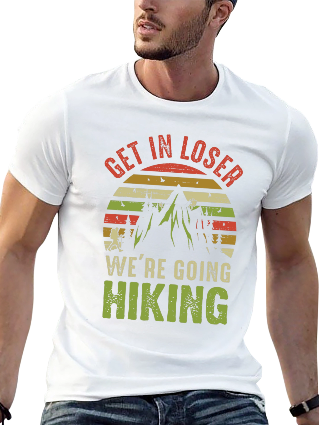 Get In Loser Hiking Graphic Tee