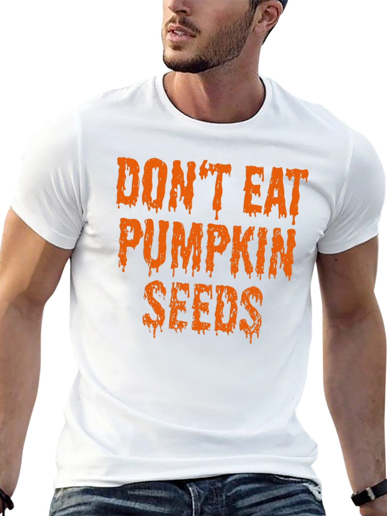 Dont Eat Pumpkin Seeds Halloween Tee