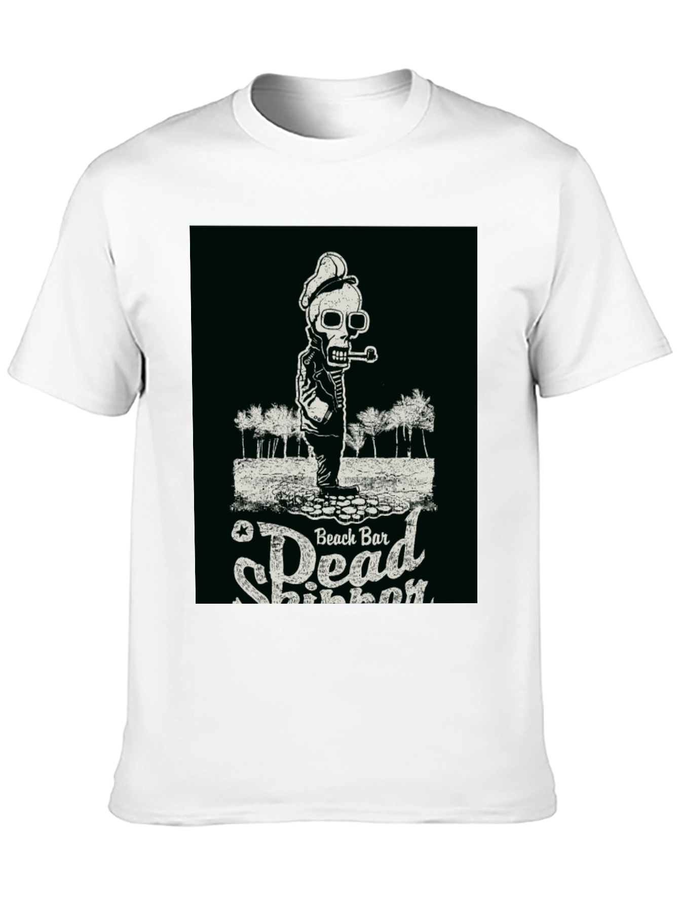 Dead Beach Bar Shipper Black T-Shirt