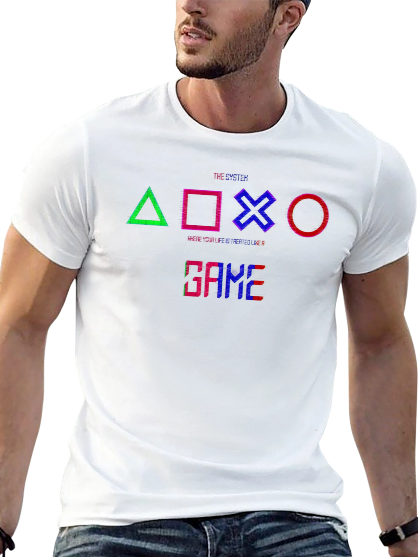 The System Gamer T-Shirt | PlayStation Inspired Graphic Tee