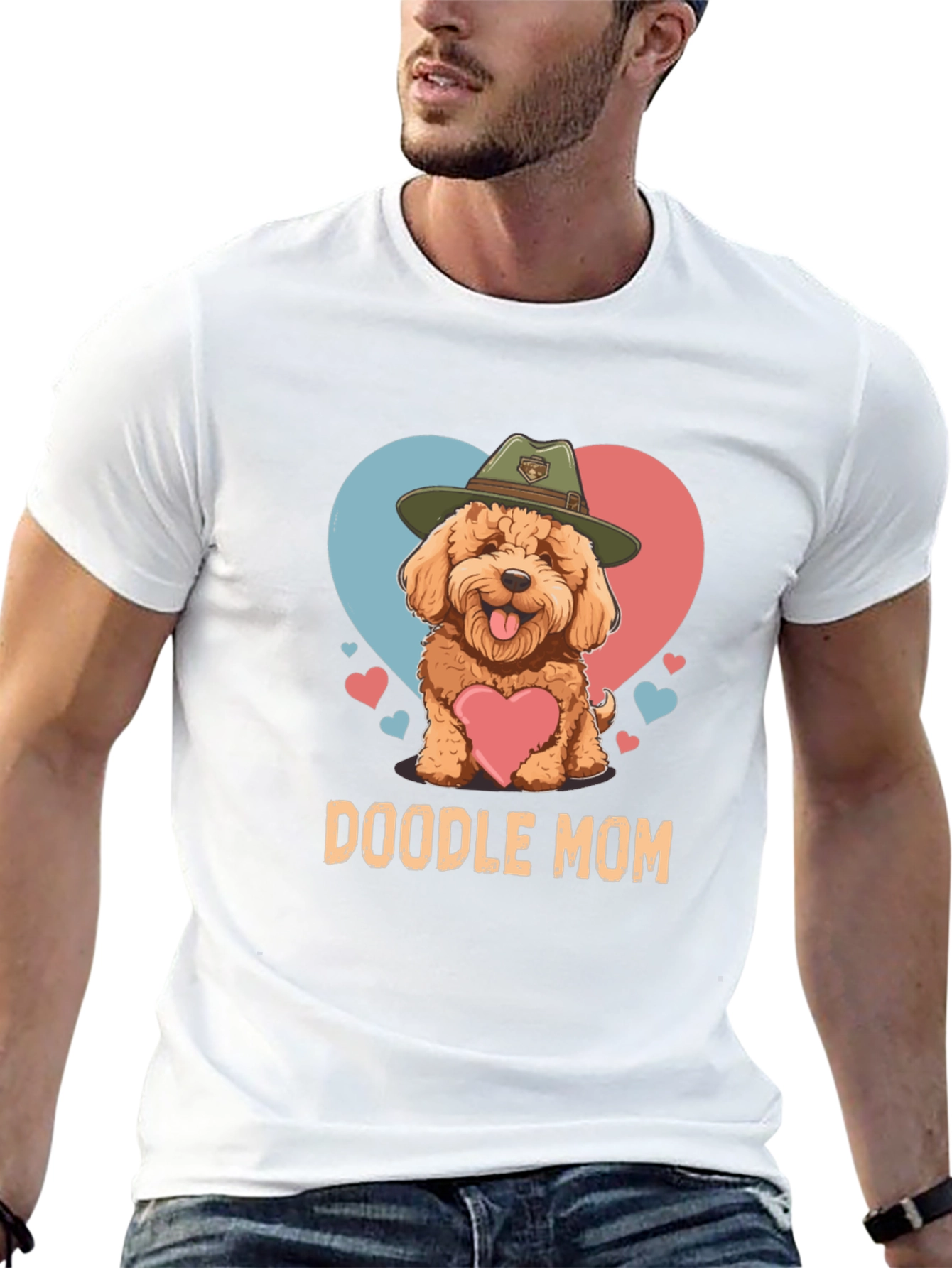 Doodle Mom T-Shirt - Cute Dog Lover Tee