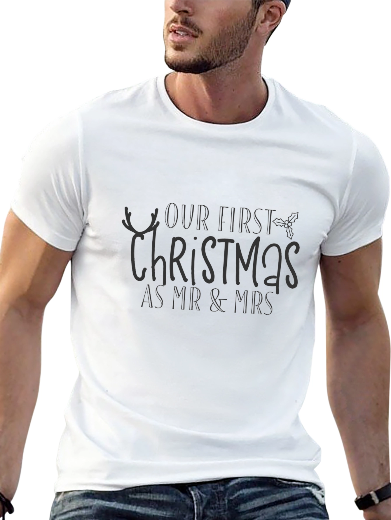 Our First Christmas As Mr & Mrs T-Shirt