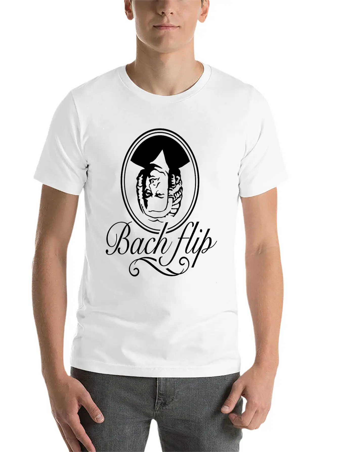 Bach Flip Unisex Casual T-Shirt – Clean Design For Daily Comfort