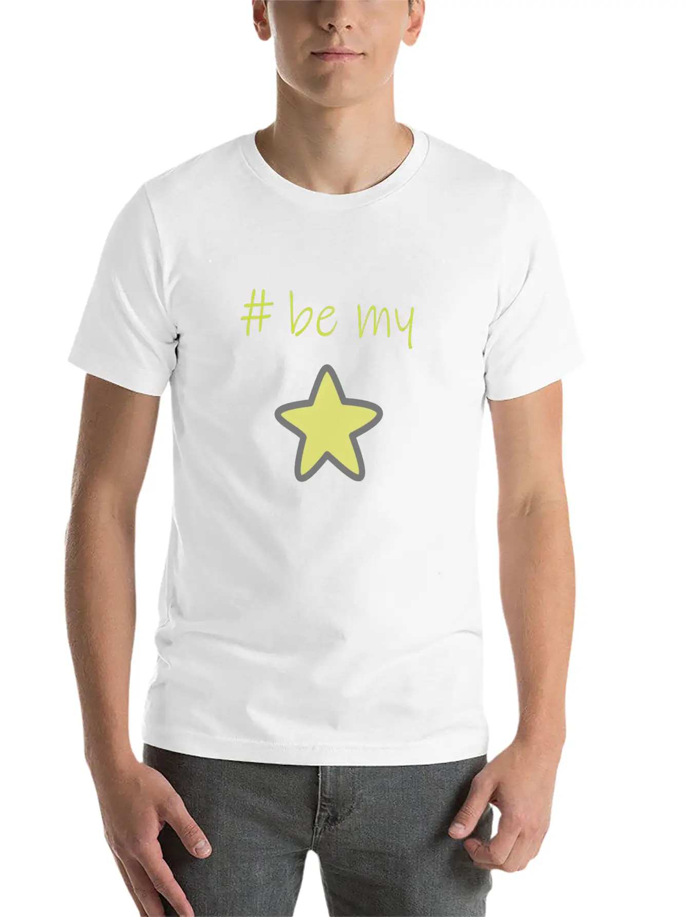Be My Star Unisex Casual T-Shirt – Clean Design For Daily Comfort