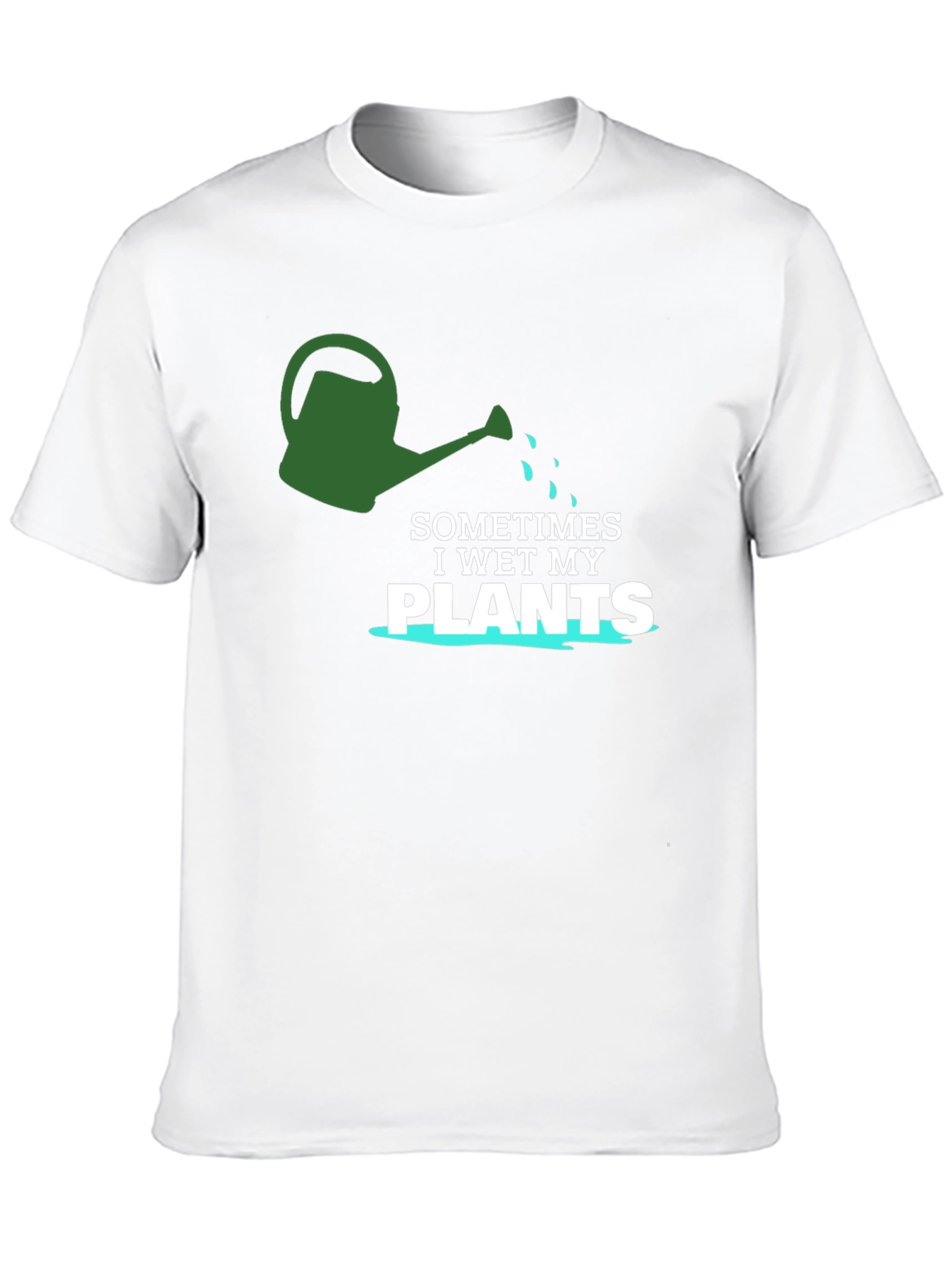 I Wet My Plants T-Shirt - Funny Gardening Tee
