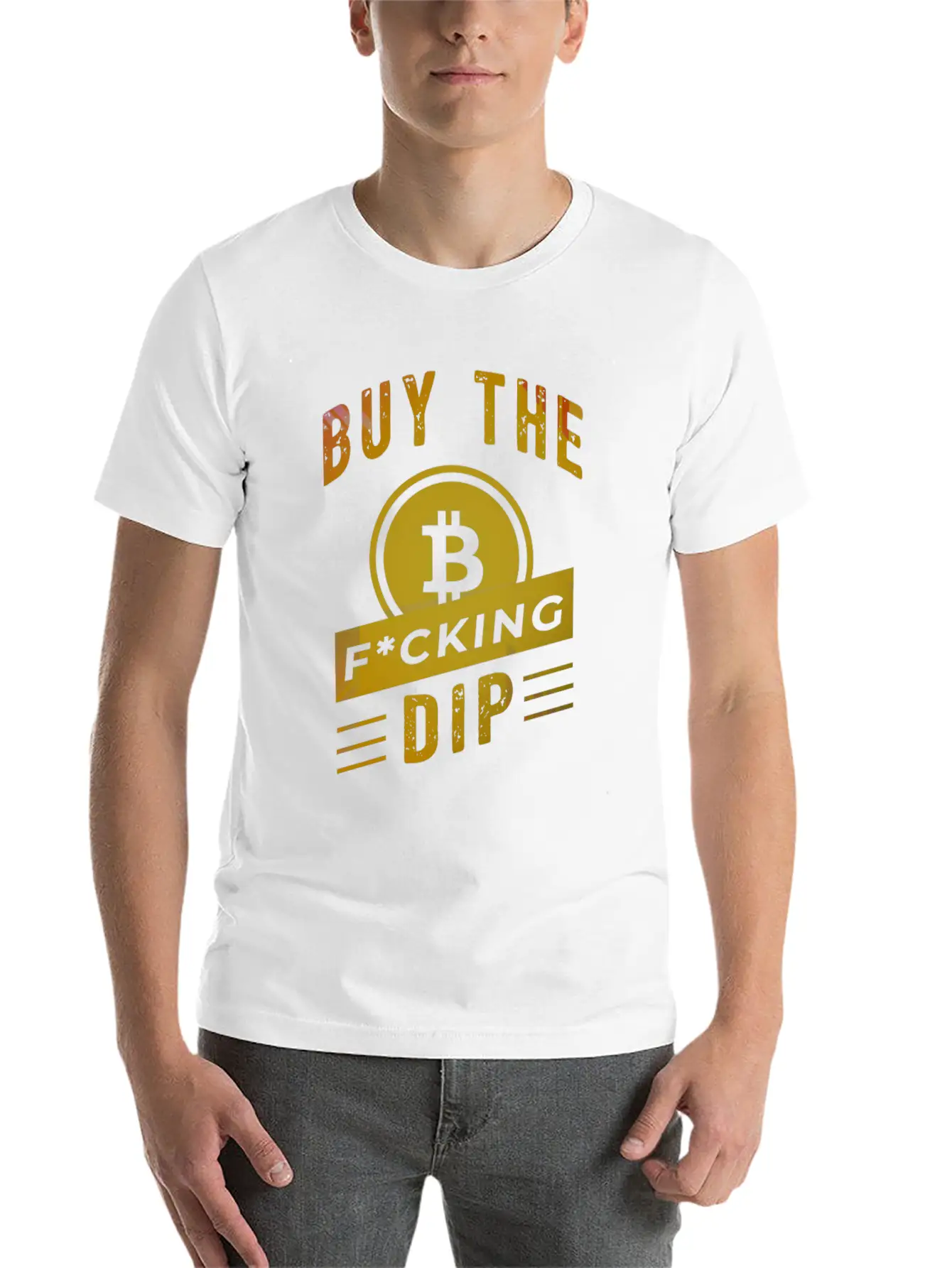 Bitcoin Crypto Father Dad Trader Crypto Unisex Casual T-Shirt – Clean Design For Daily Comfort