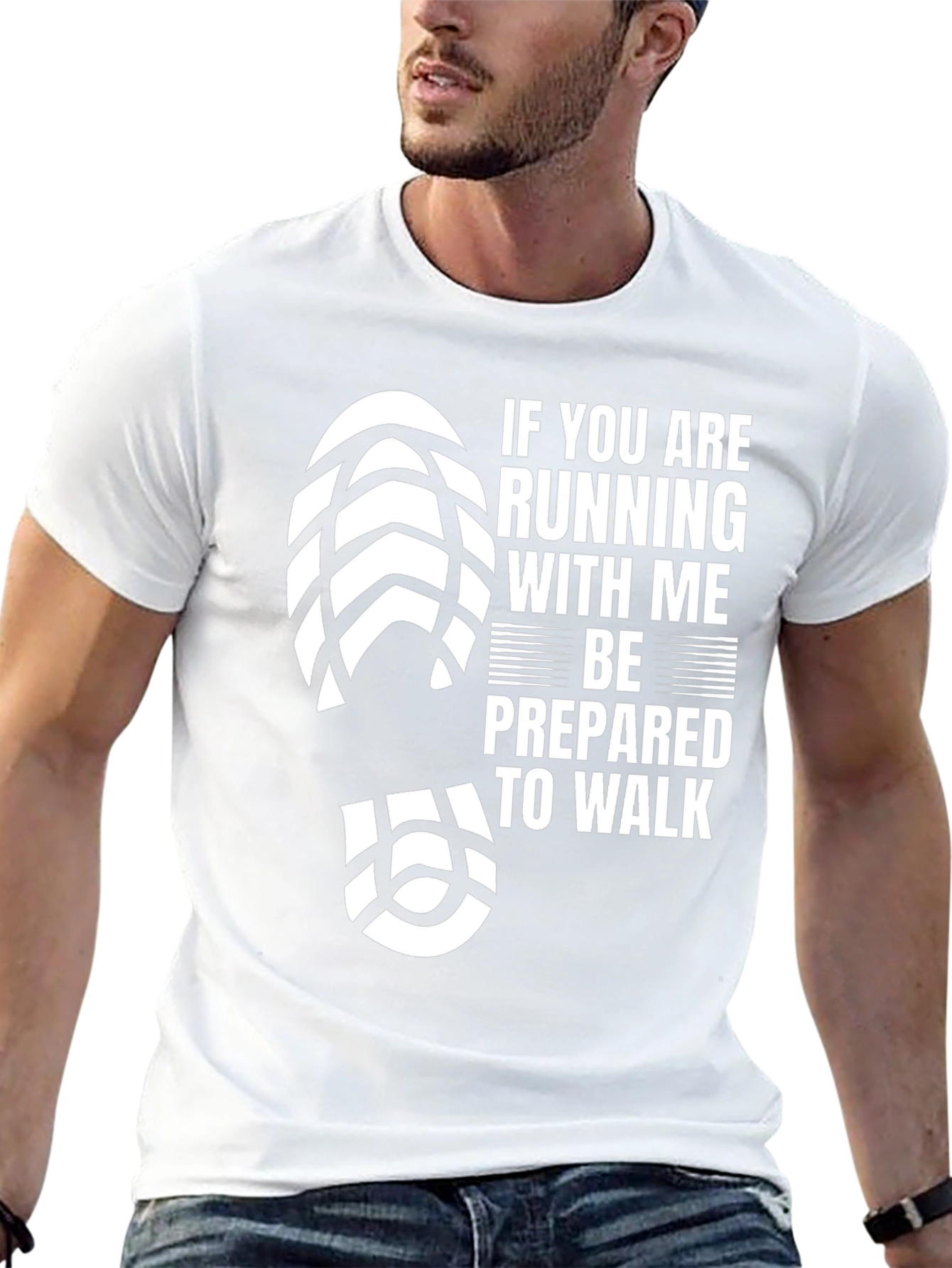 Running Humor T-Shirt - Be Prepared to Walk