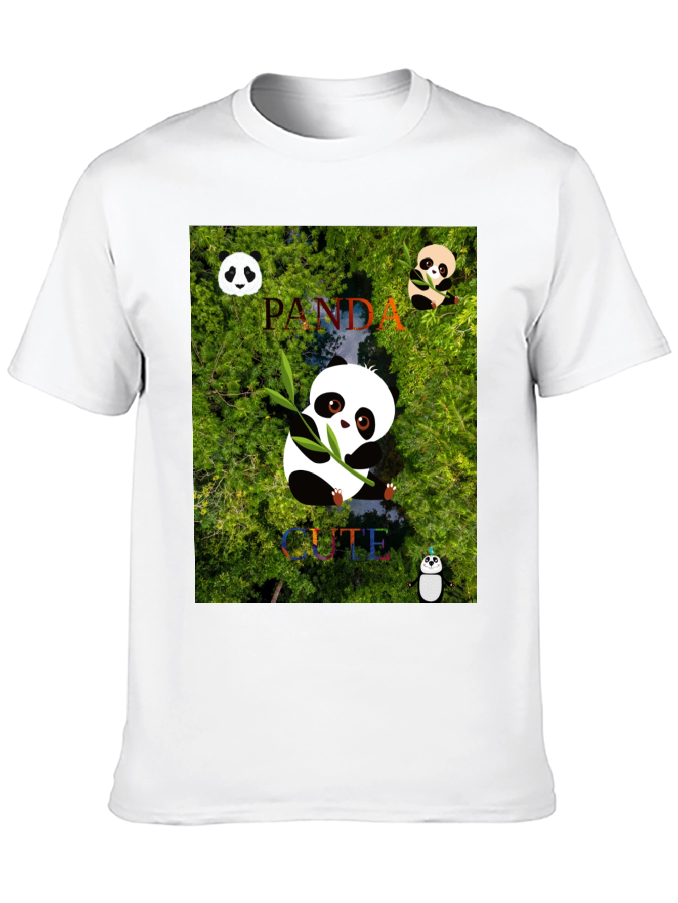 Cute Panda Graphic T-Shirt - Unique Design