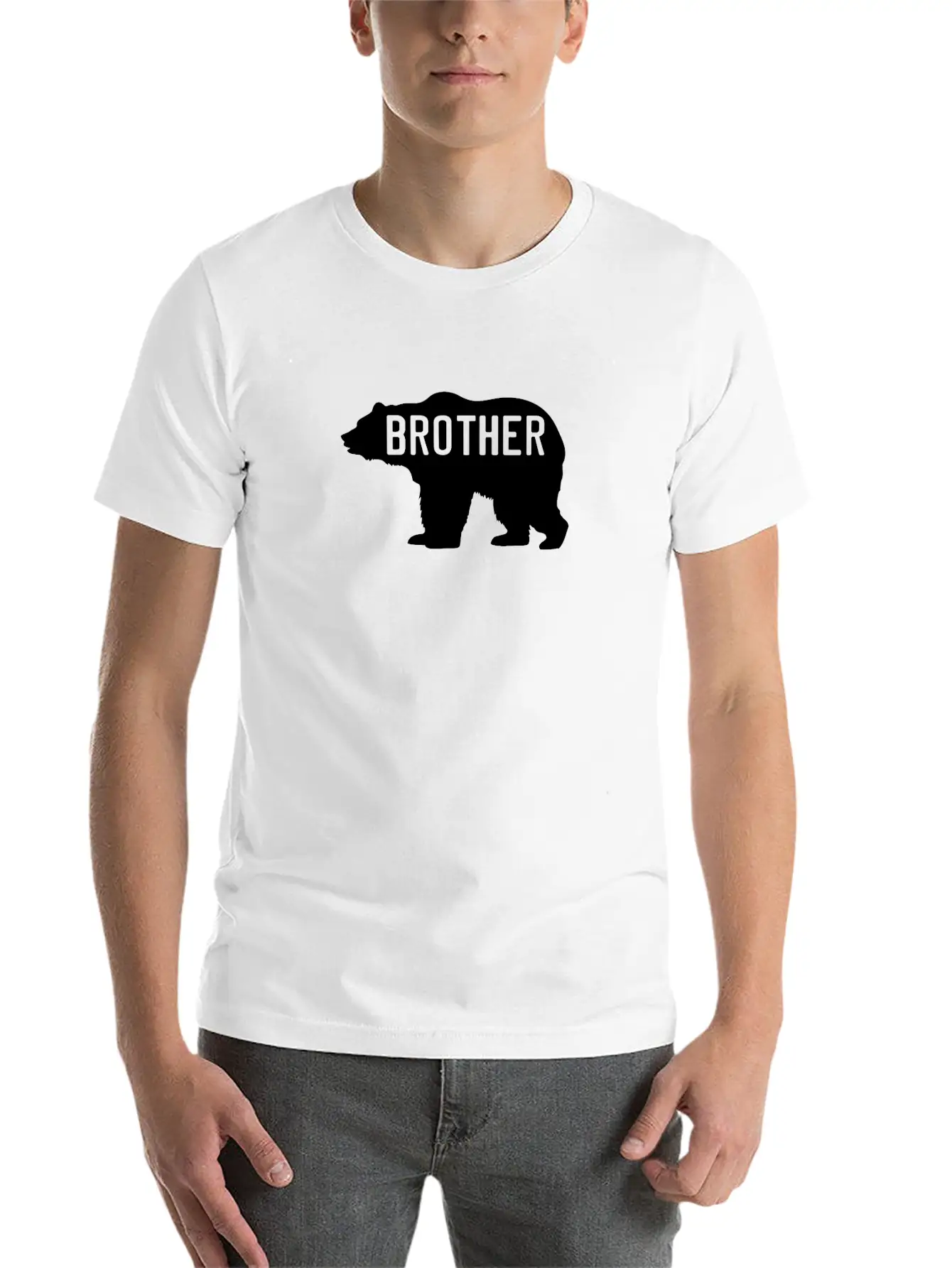 Brother Bear Unisex Casual T-Shirt – Clean Design For Daily Comfort