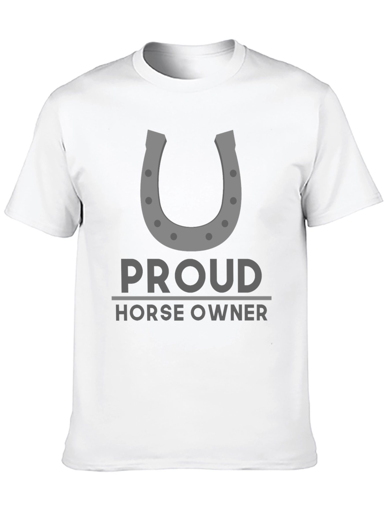 Proud Horse Owner Graphic T-Shirt