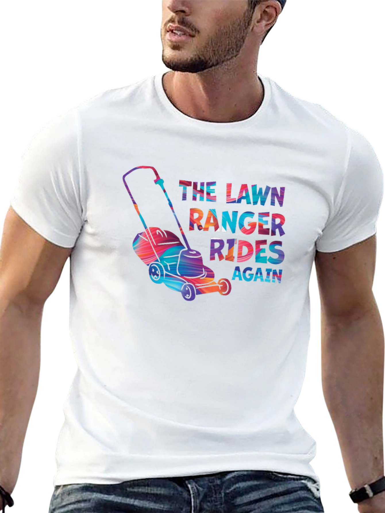 The Lawn Ranger Rides Again T-Shirt