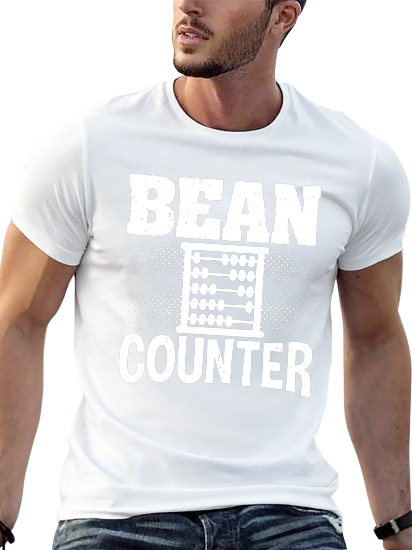 Bean Counter Graphic Tee Funny Accountant T-Shirt