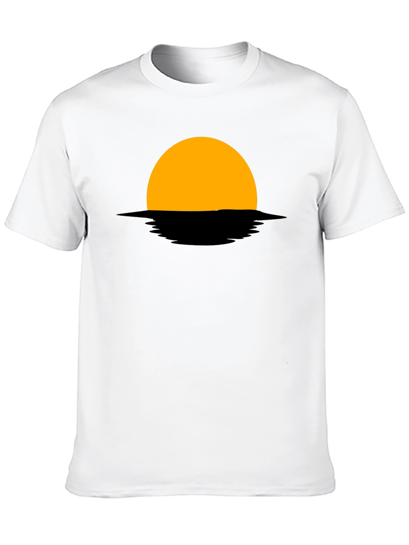 Sunset Graphic Tee - Modern Minimalist Design