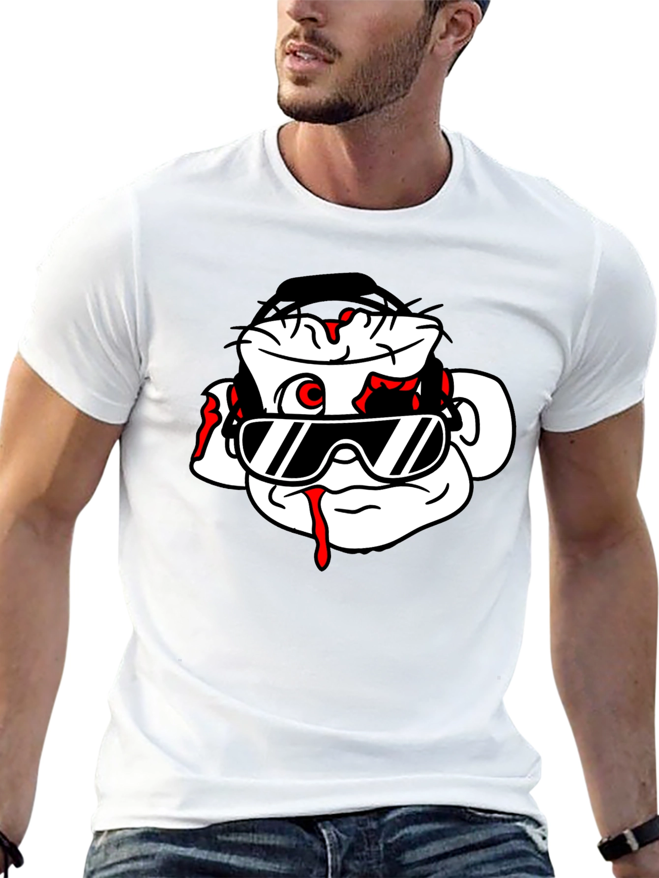 Cool Cartoon Monkey Tee