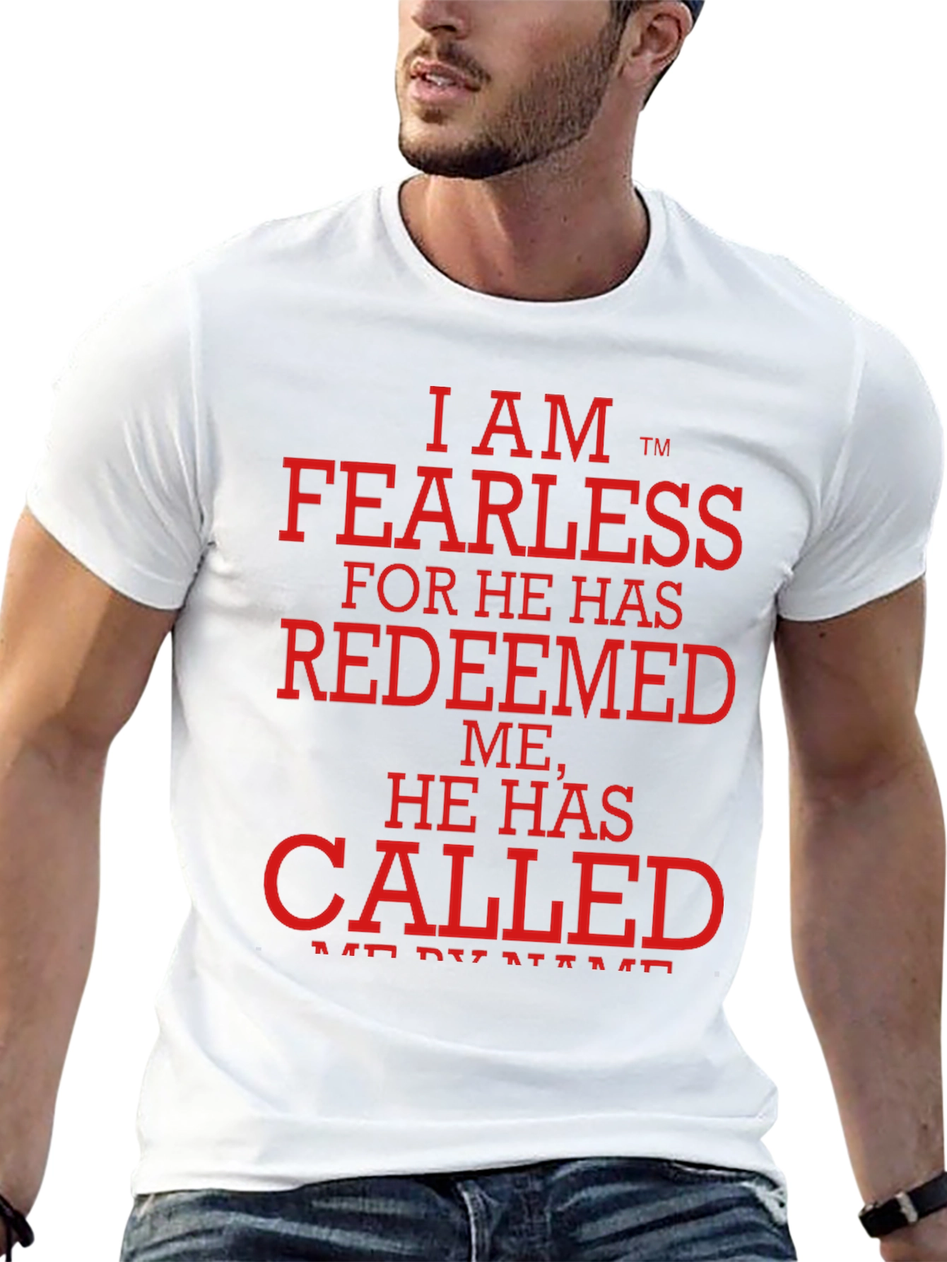 Fearless Christian Graphic T-Shirt
