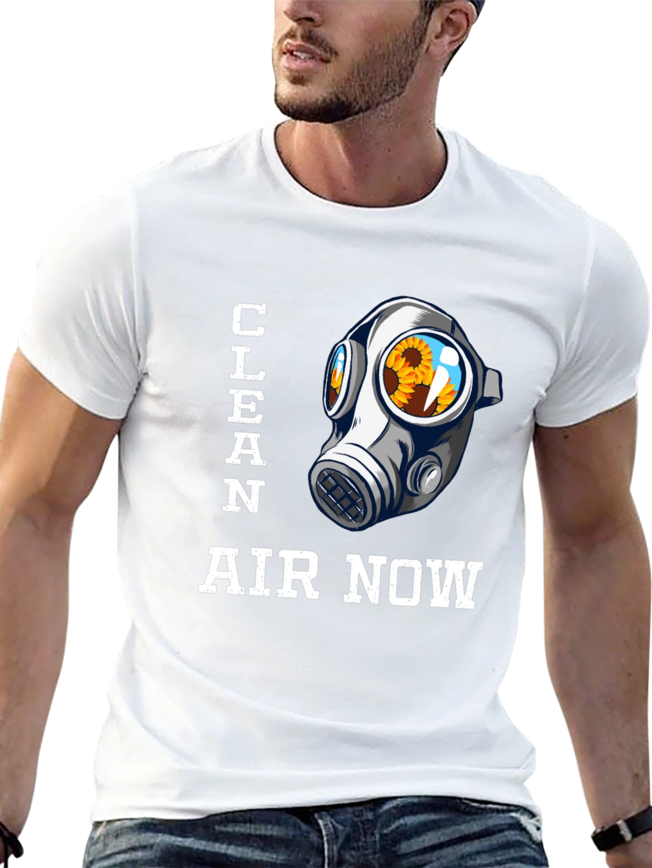 Clean Air Now Graphic T-Shirt