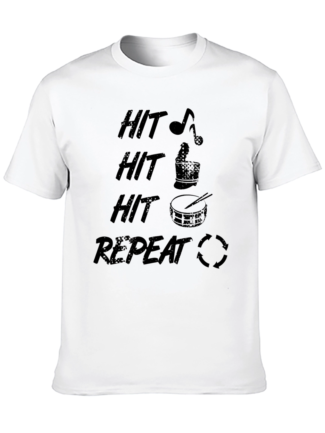 Hit Repeat Drummer T-Shirt