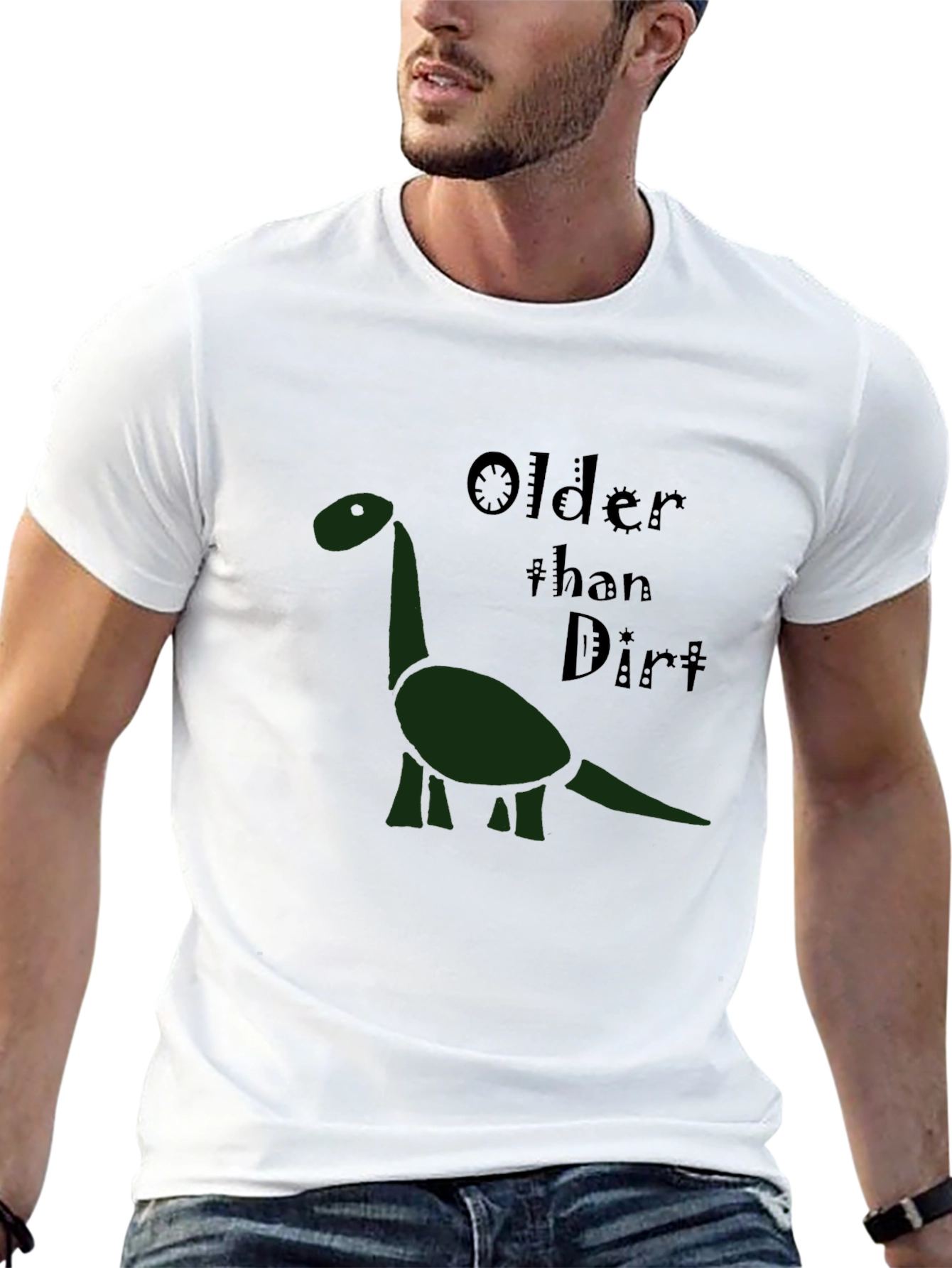 Older Than Dirt Dinosaur T-Shirt