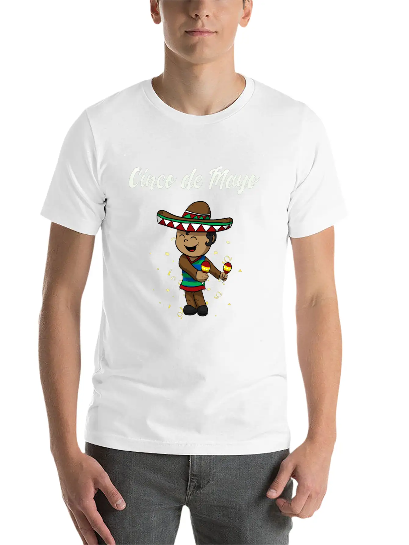 Cinco De Mayo Mexican Mexico Fiesta Unisex Casual T-Shirt – Clean Design For Daily Comfort