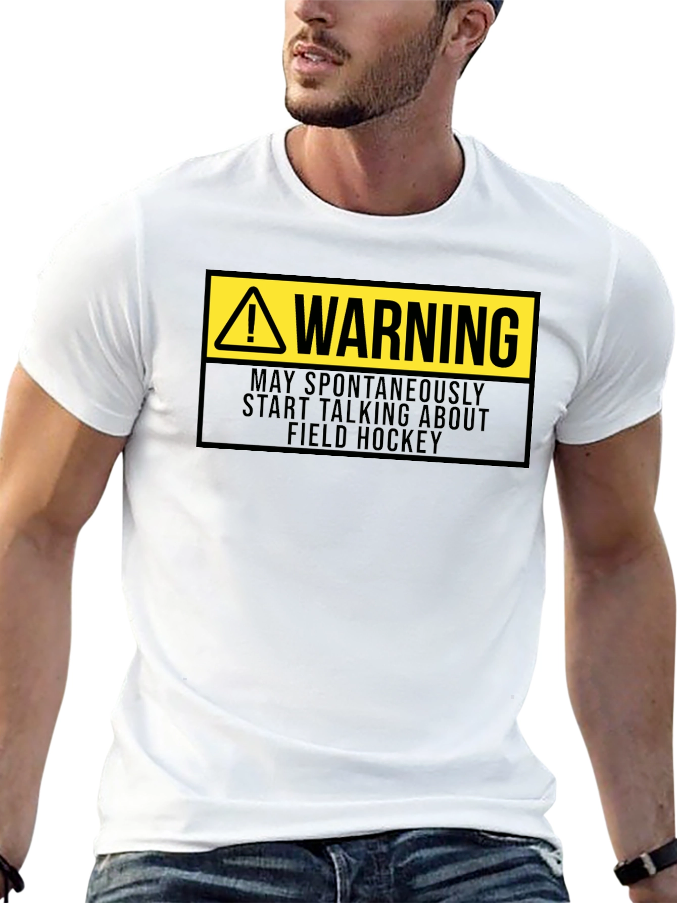 Warning Field Hockey T-Shirt