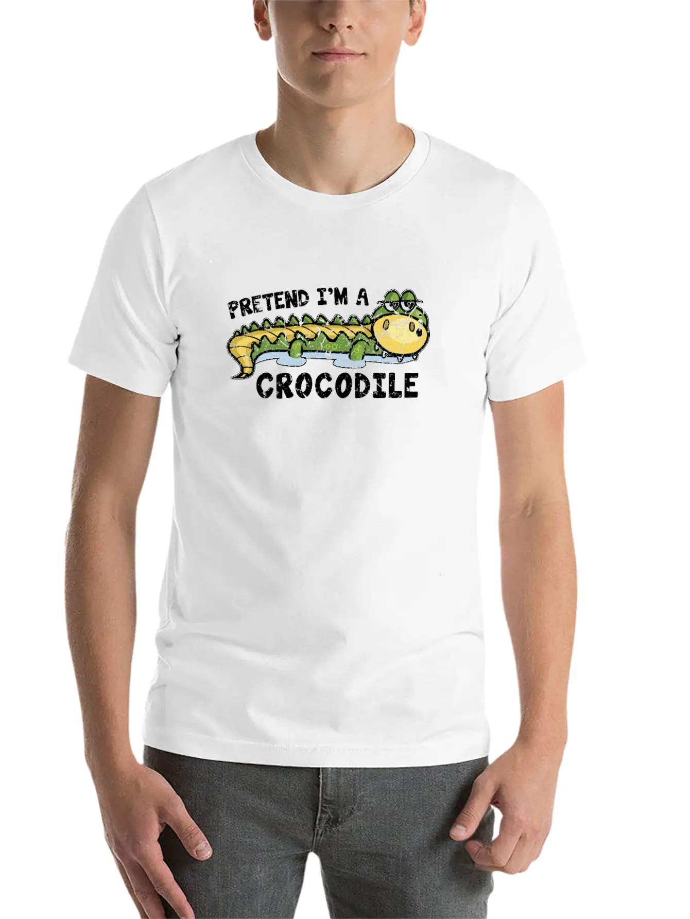 Crocodile Animal Lover Unisex Casual T-Shirt – Clean Design For Daily Comfort