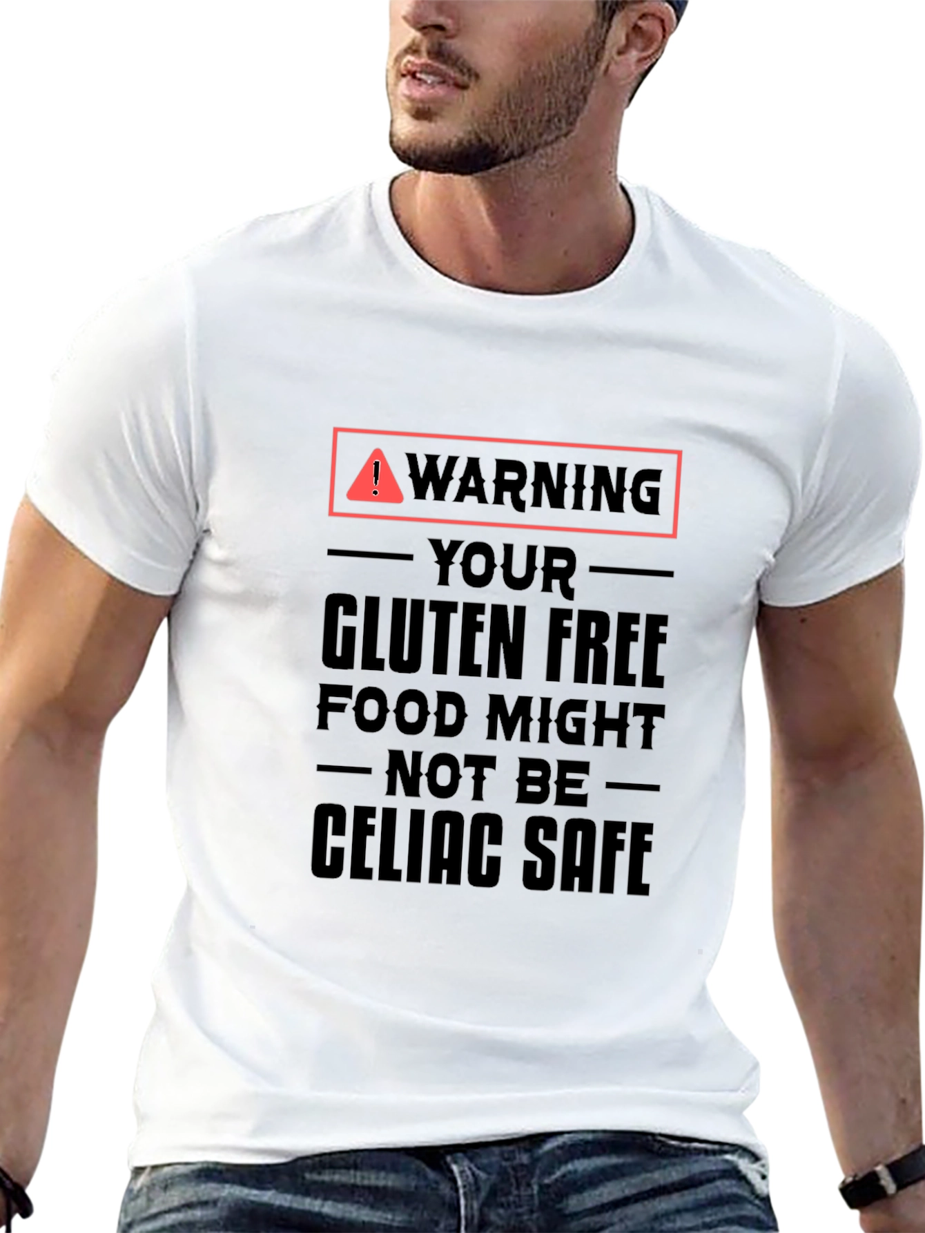 Warning Gluten Free Might Not Be Celiac Safe T-Shirt
