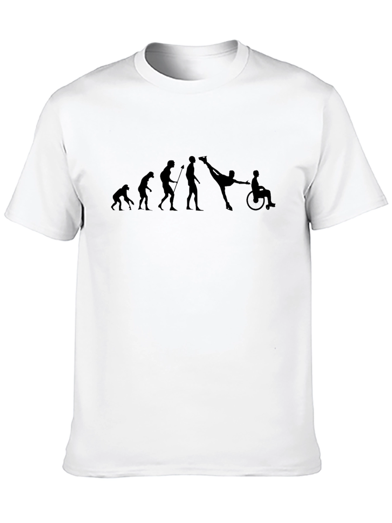 Evolution Kick Wheelchair Black T-Shirt
