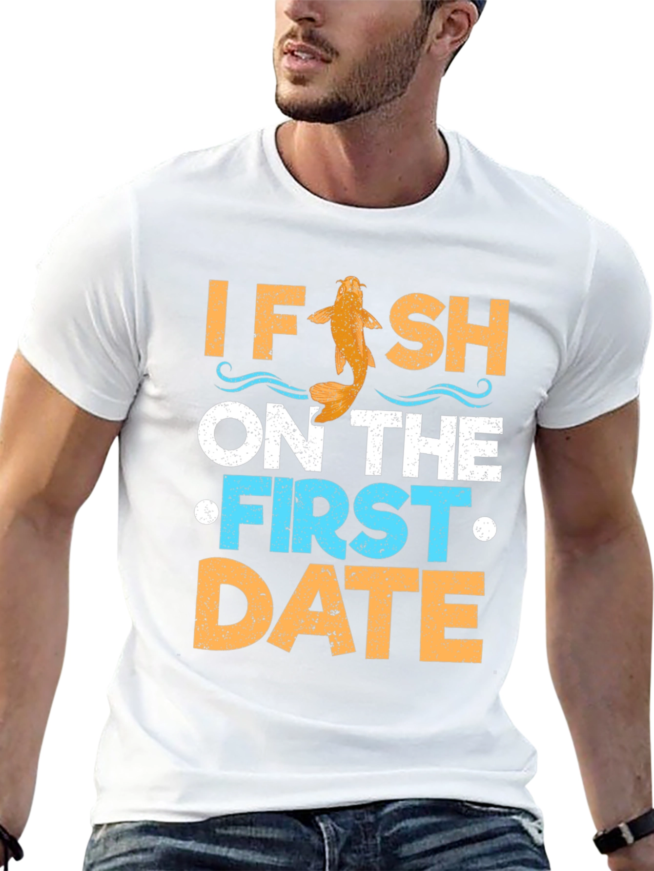 Funny Fishing Date T-Shirt