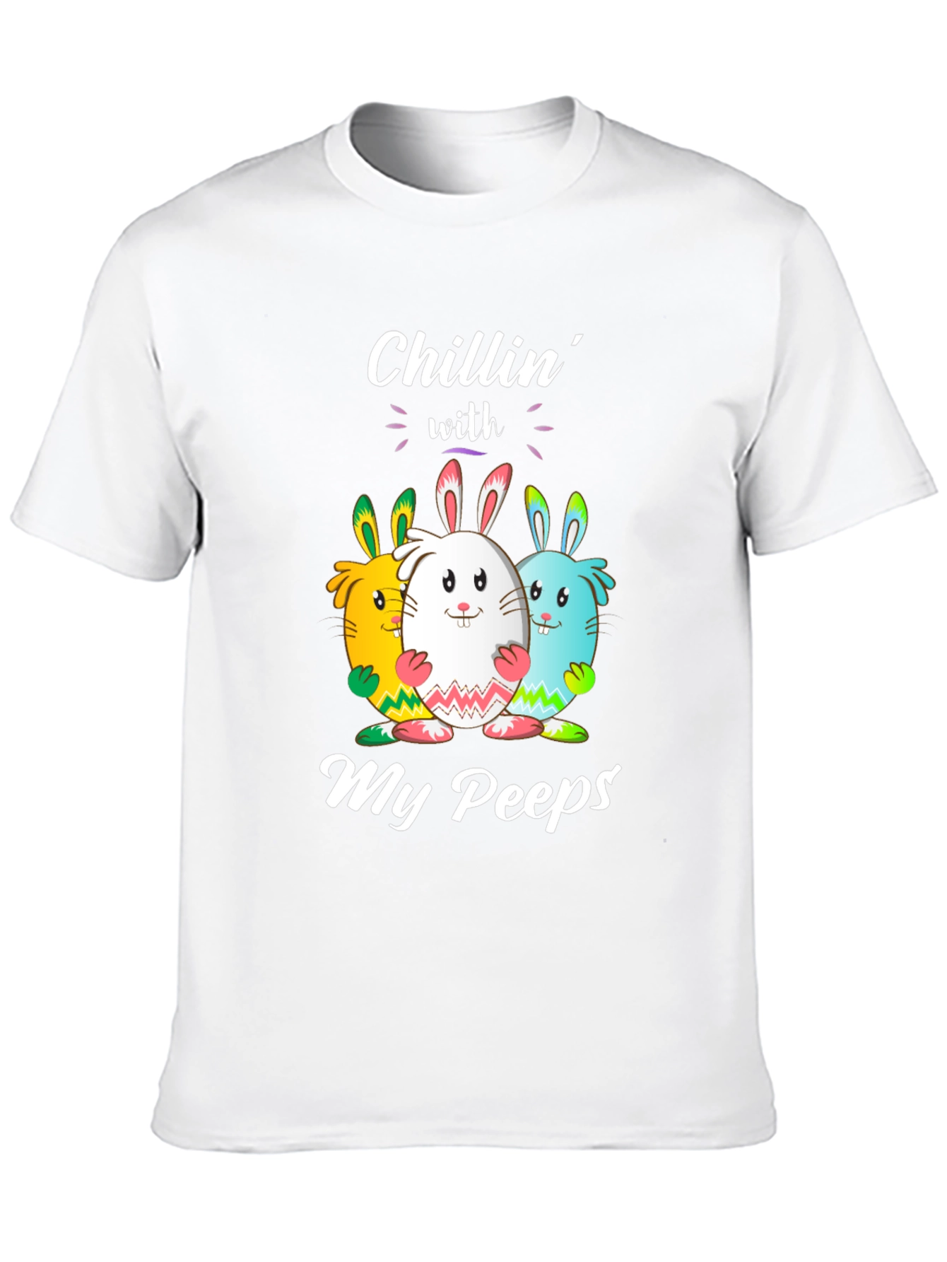 Chillin With My Peeps Easter T-Shirt