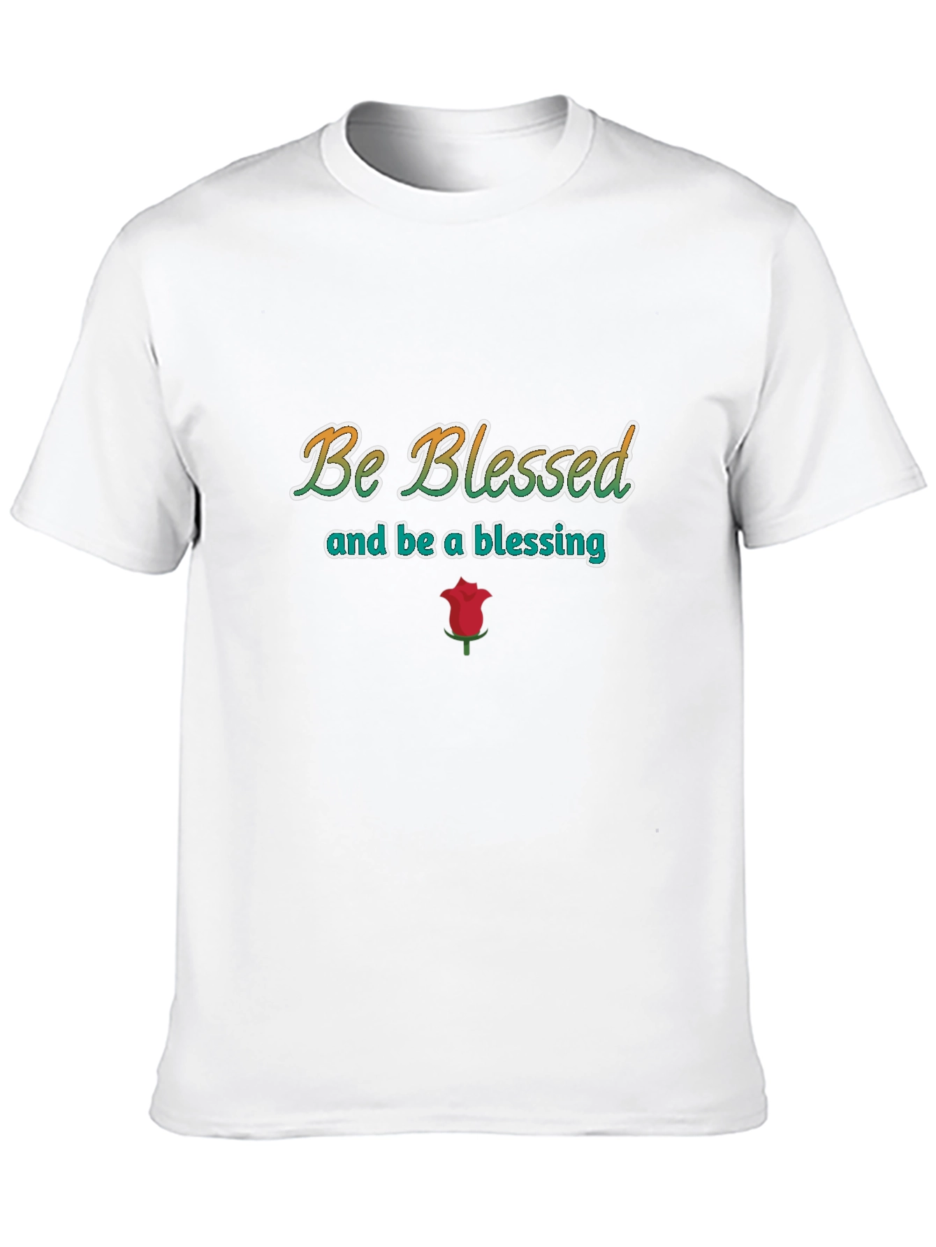 Be Blessed Graphic Print T-Shirt